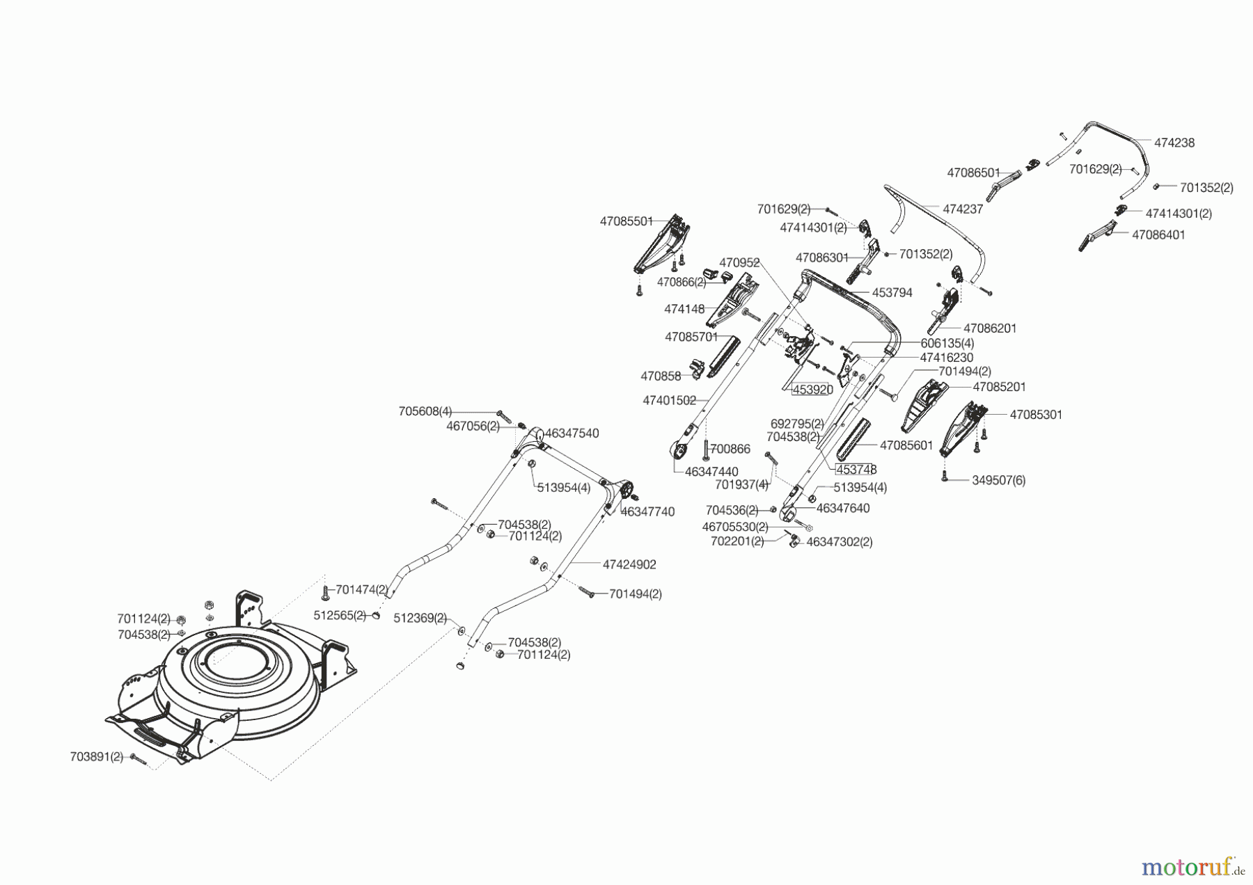 Powerline Gartentechnik Mulchmäher 4600 BR Bio 11/2011 Seite 2