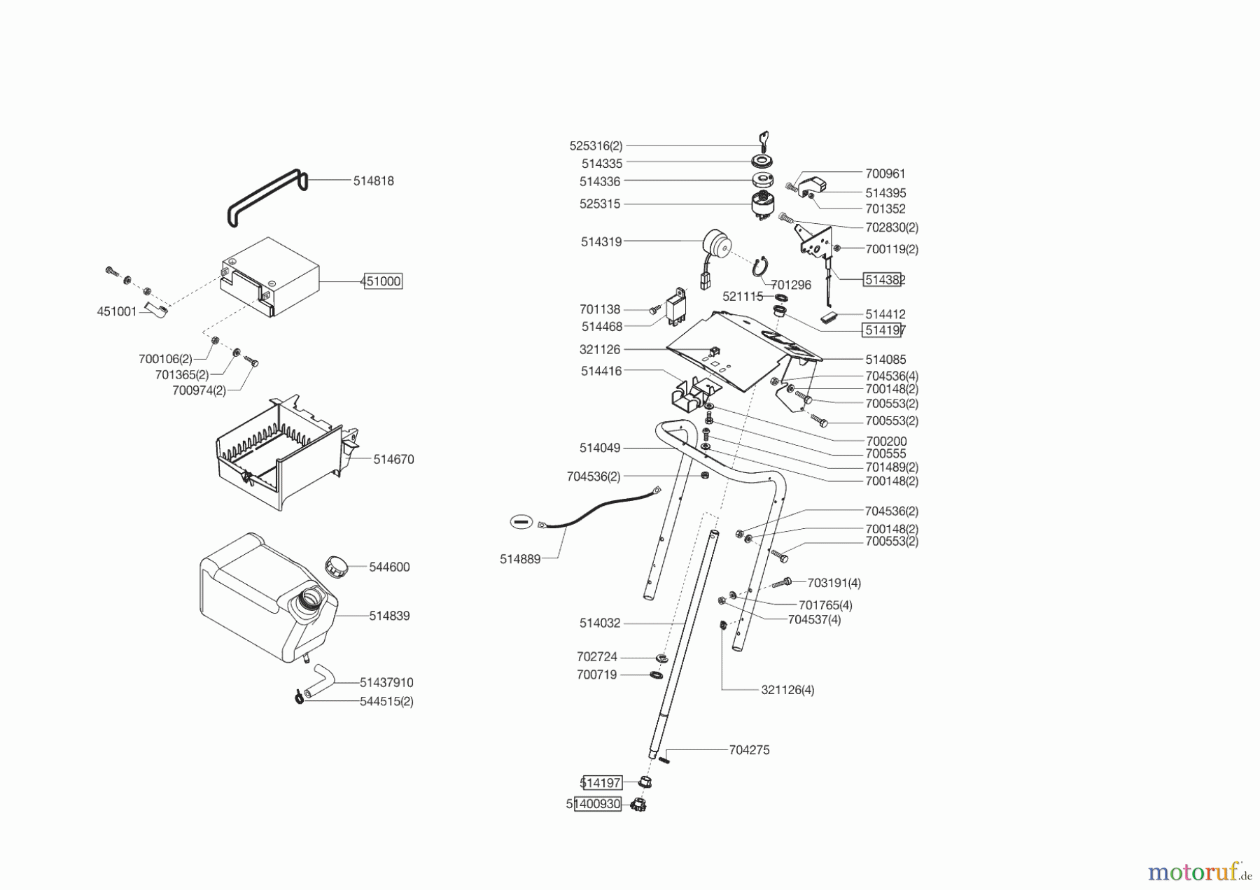  AL-KO Gartentechnik Rasentraktor COMFORT 850 S  ab 07/2012 Seite 6