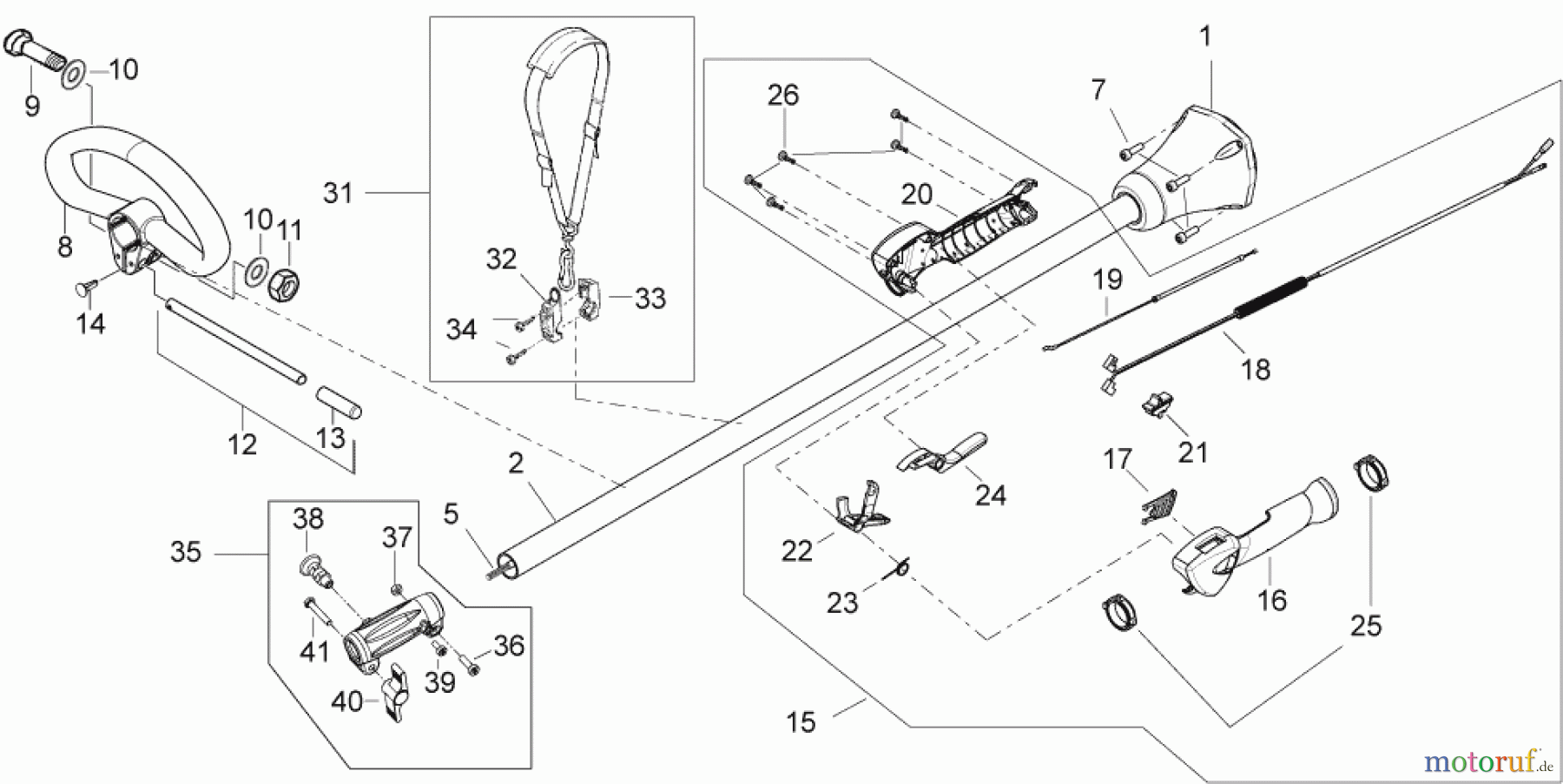  Solo by AL-KO Gartentechnik Motorsensen 107L ET 072012  Druck 9 107 700 07/2012 [SN: ET 072012  Druck 9 107 700] Seite 6