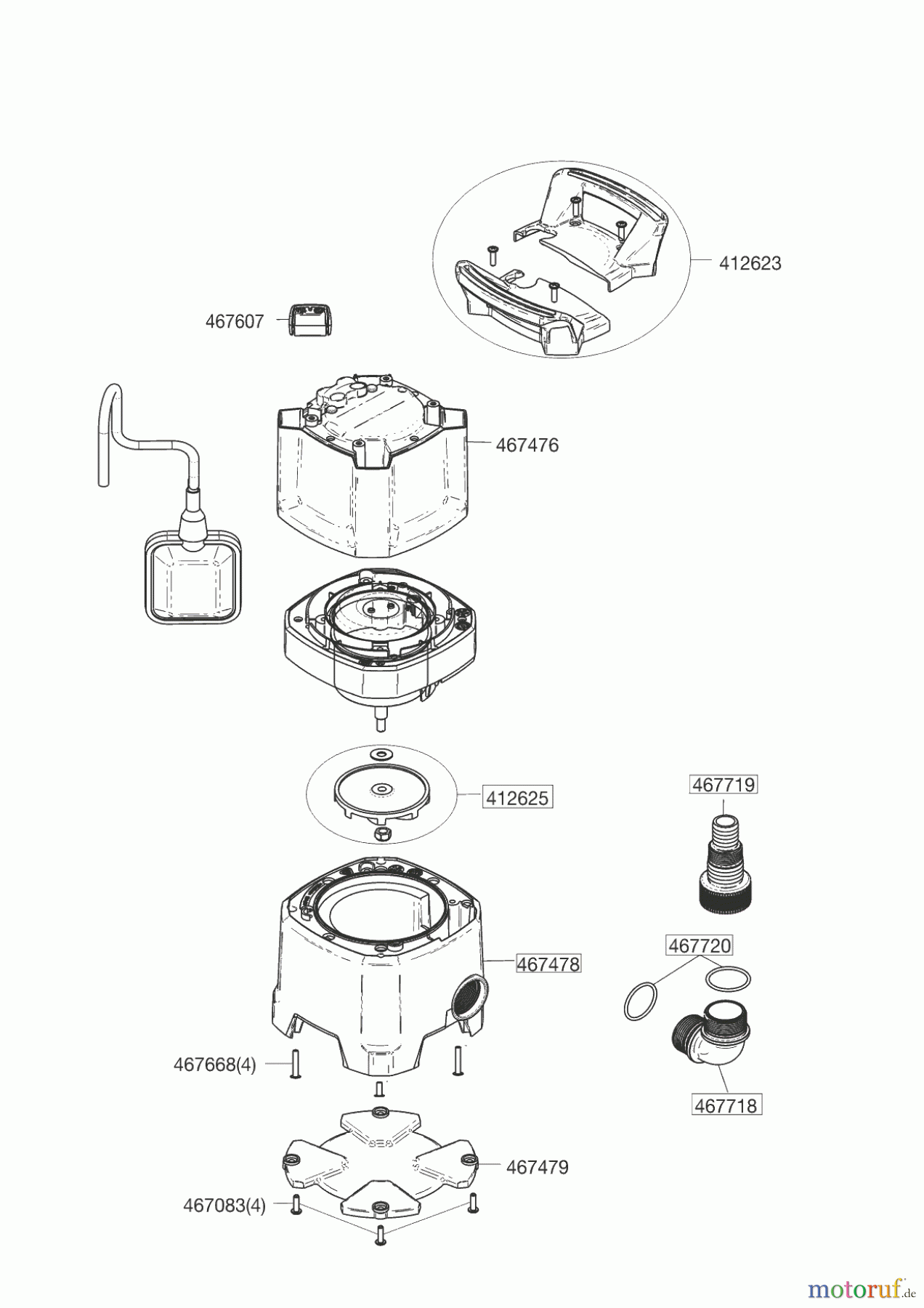 AL-KO Wassertechnik Schmutzwasserpumpen Drain 12000 Comfort 08/2012 - 01/2016 Seite 1
