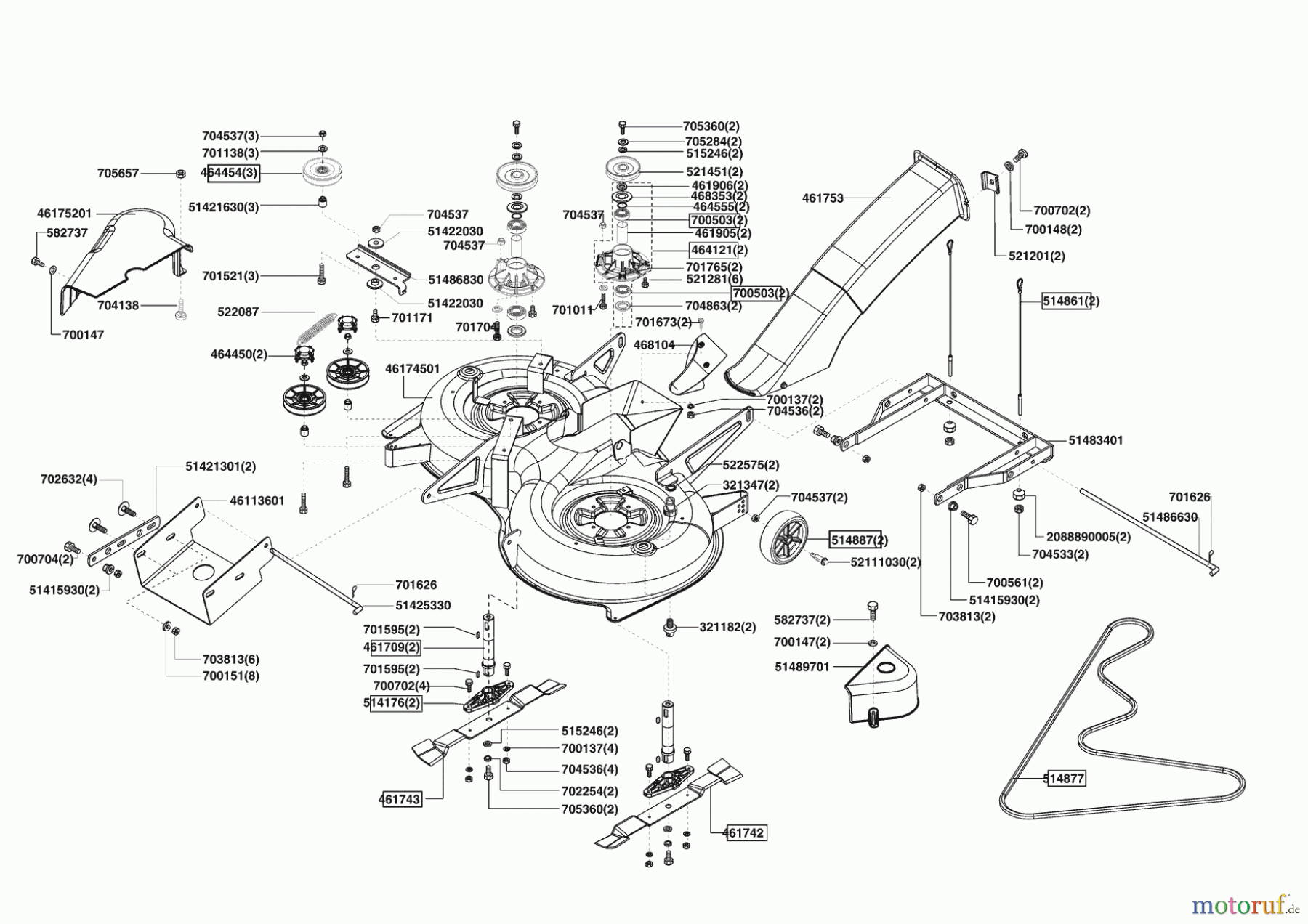 Powerline Gartentechnik Rasentraktor T 15-92 HD 08/2012 Seite 5