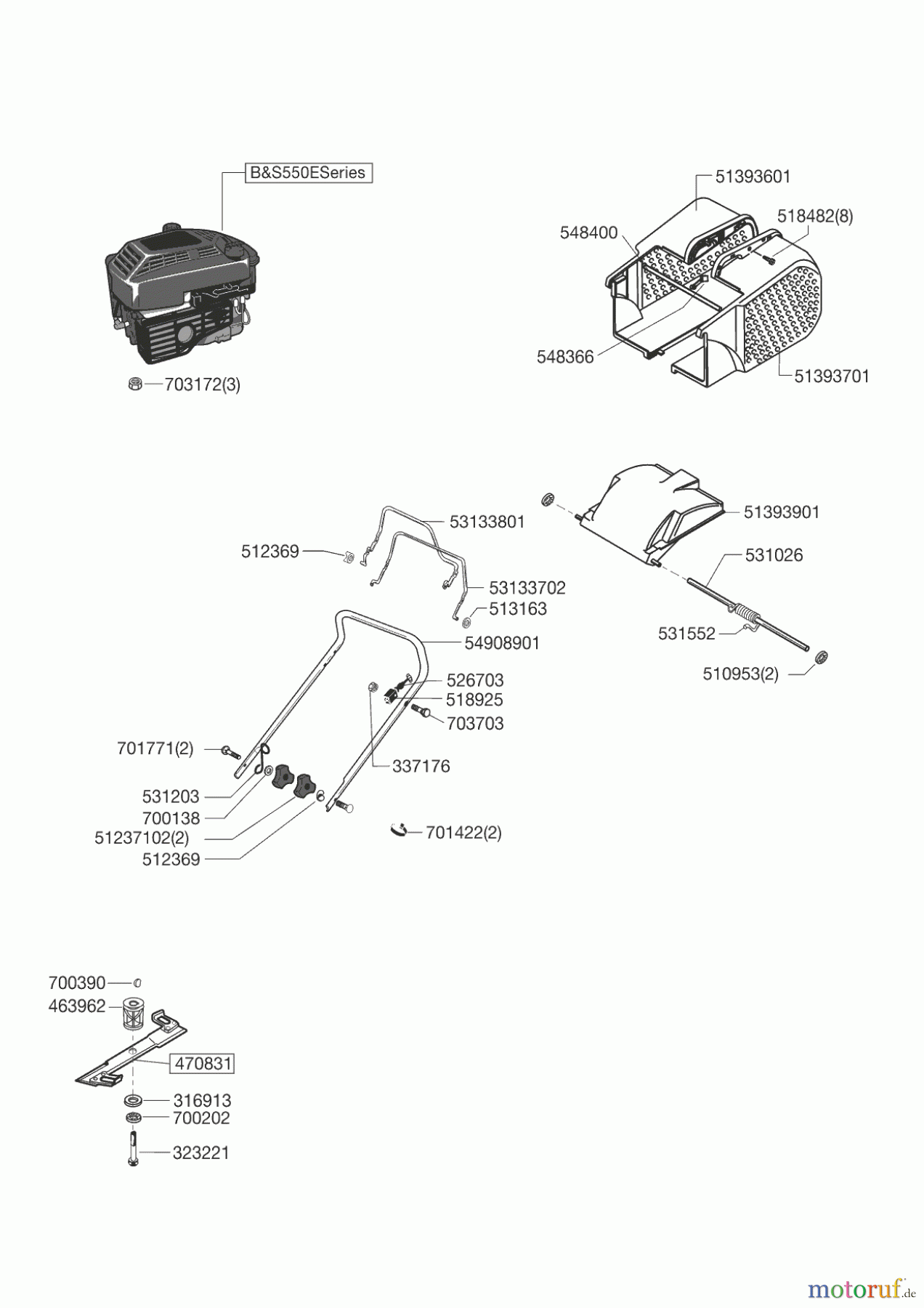 AL-KO Gartentechnik Benzinrasenmäher Hofer Plus 3R 11/2012 - 12/2014 Seite 1