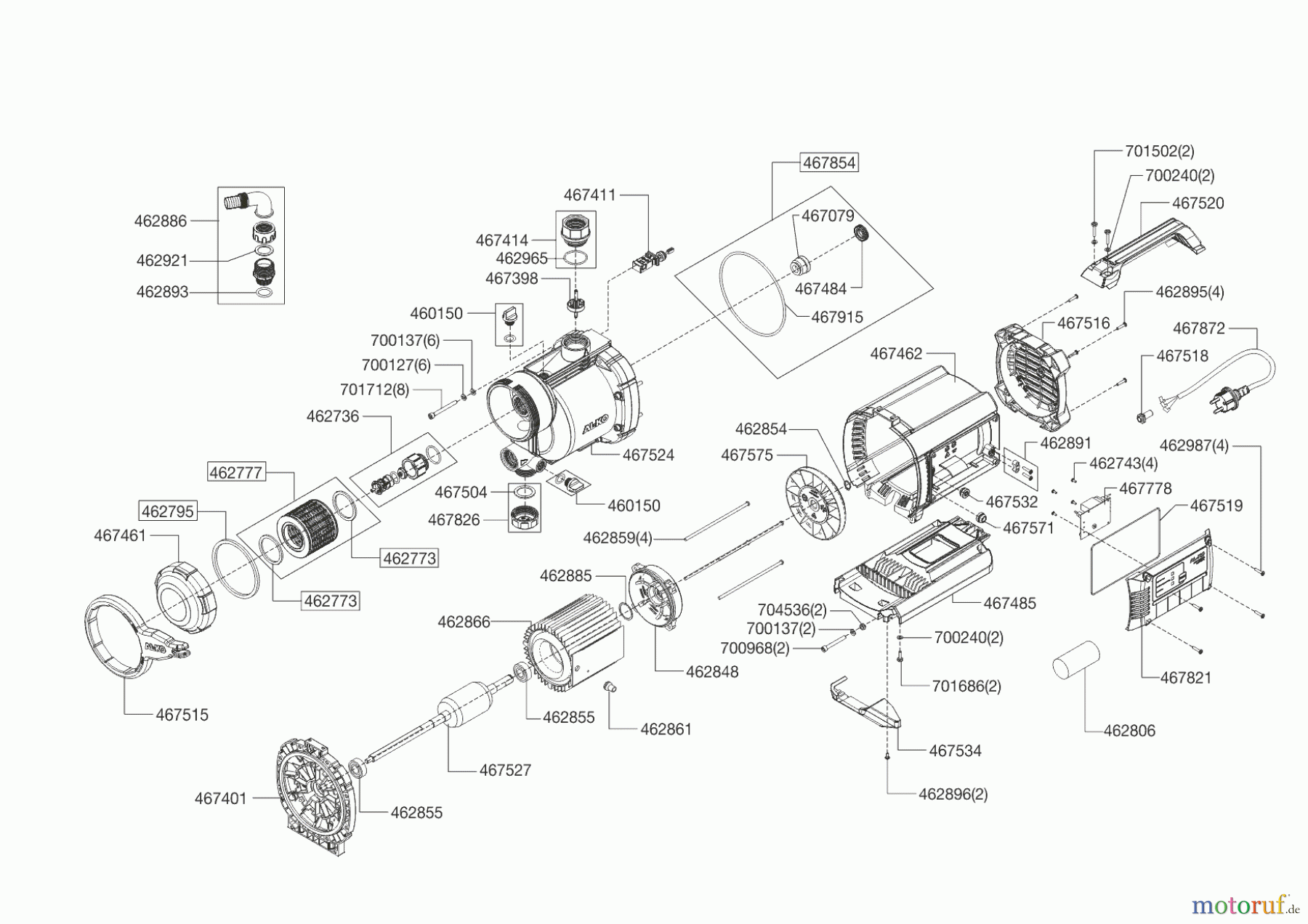 AL-KO Wassertechnik Oberflächenpumpen JET 6000-5 PREMIUM 01/2013 Seite 1