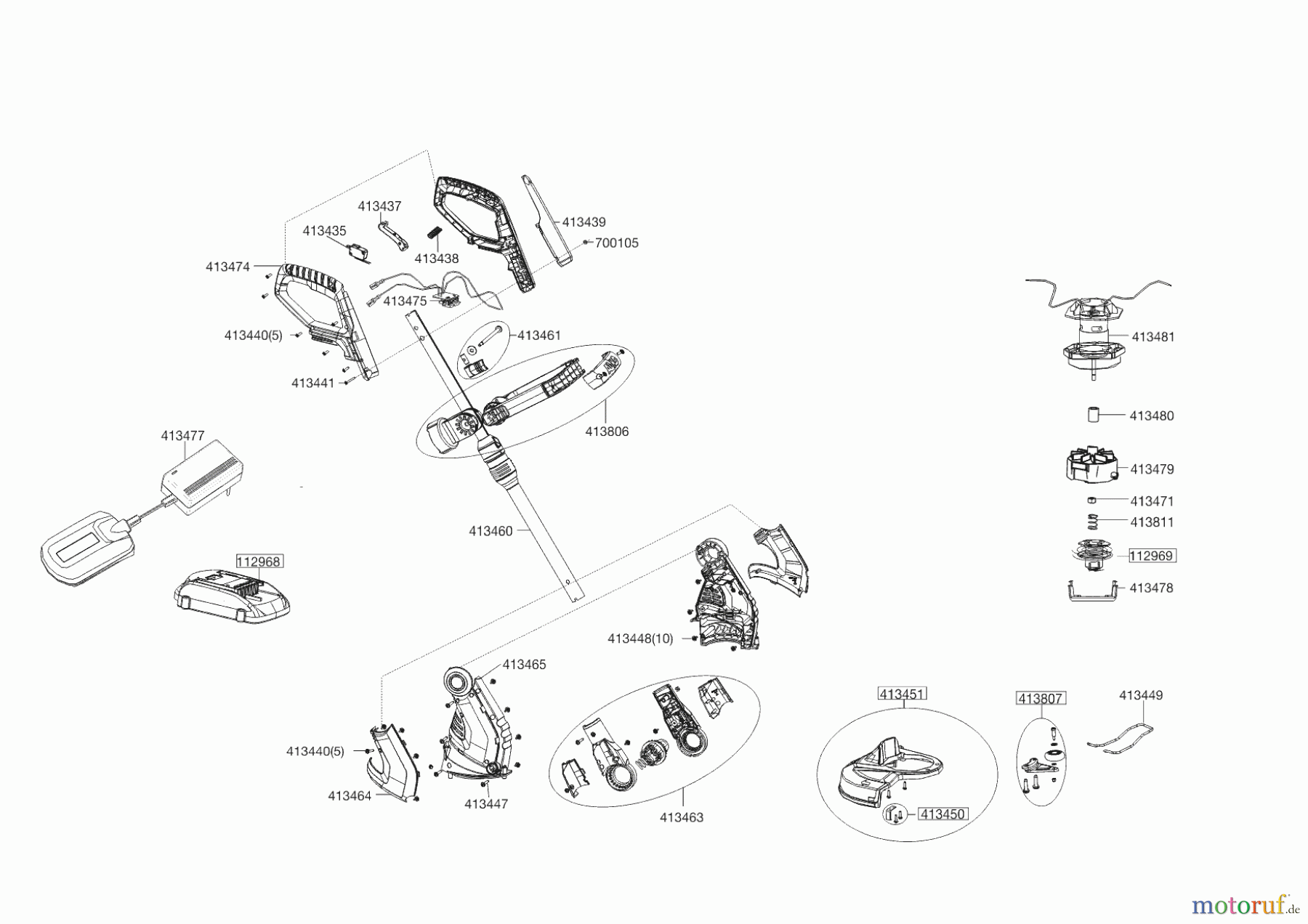 AL-KO Gartentechnik Rasentrimmer GTLi 18 V Comfort 01/2013 Seite 1
