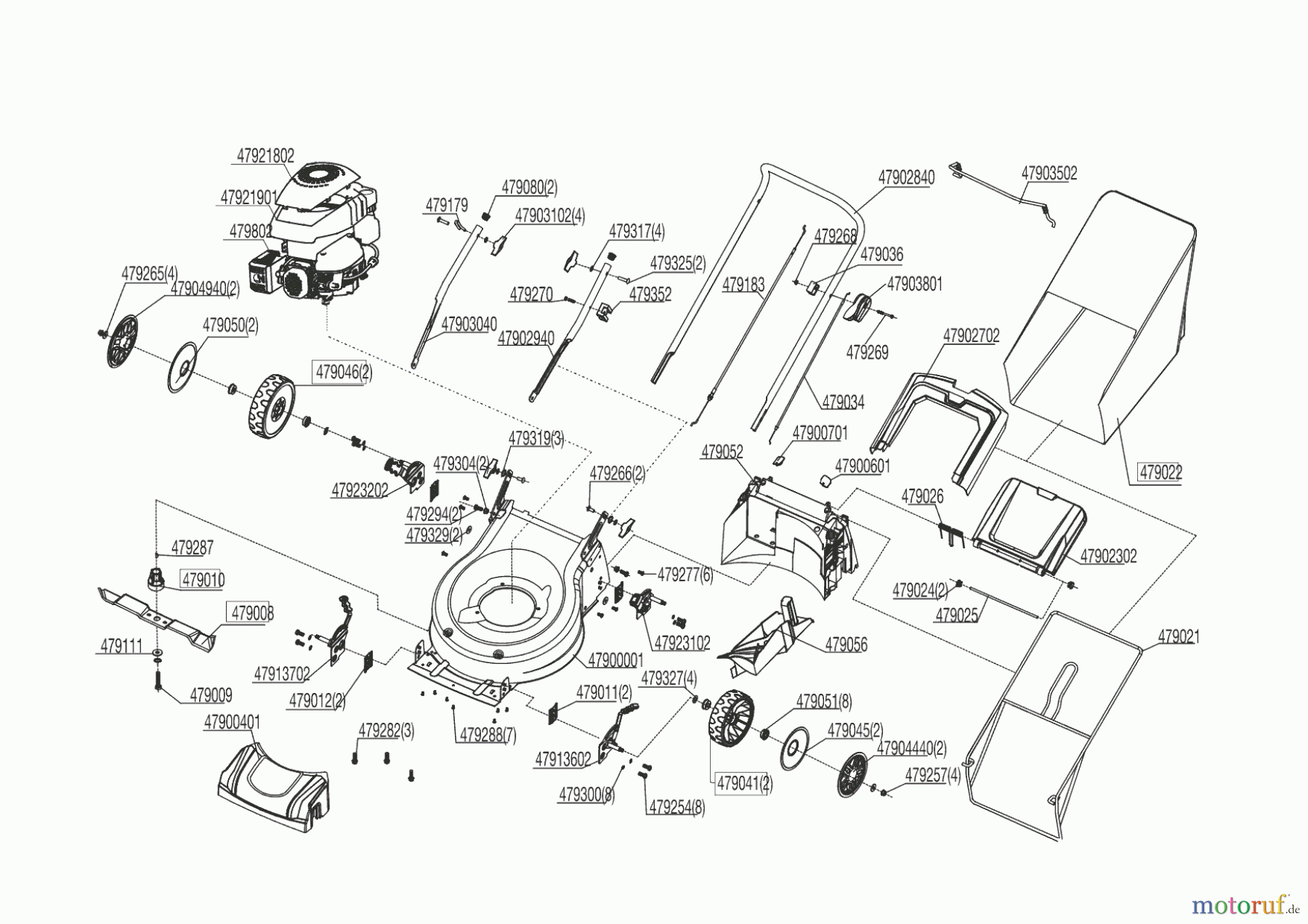 AL-KO Gartentechnik Benzinrasenmäher 4.63 B-X CLASSIC 01/2013 Seite 1