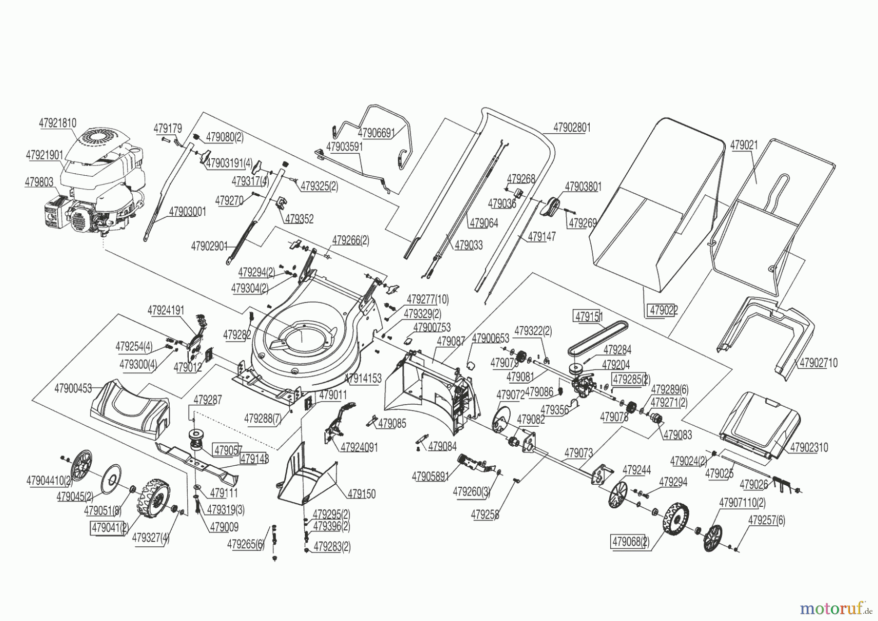 Horcura Gartentechnik Benzinrasenmäher L 1 01/2013 Seite 1