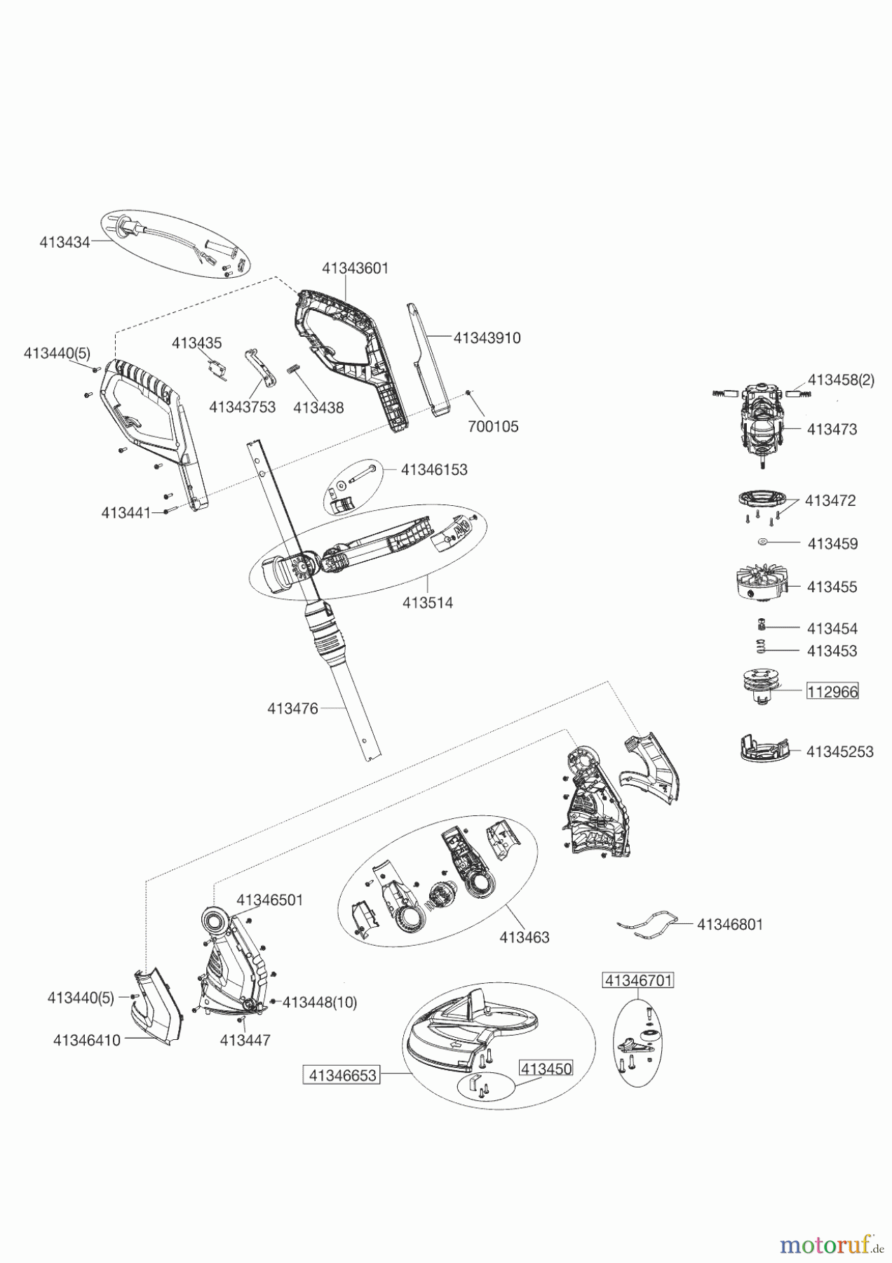 Horcura Gartentechnik Rasentrimmer T1 01/2013 Seite 1