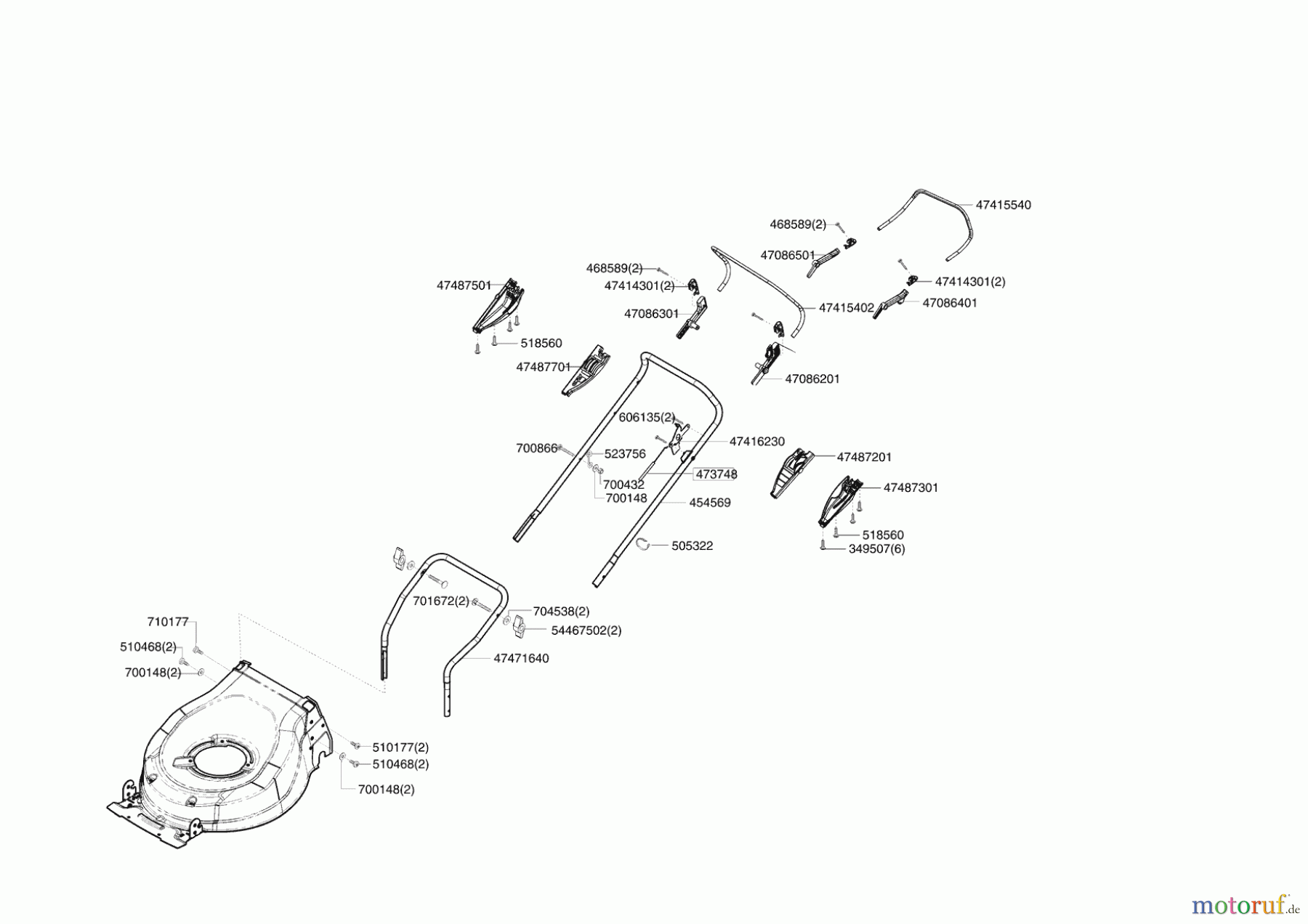 AL-KO Gartentechnik Benzinrasenmäher Highline 473 P 01/2013 - 11/2013 Seite 2