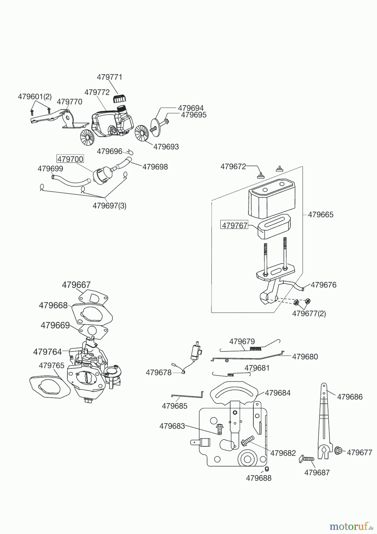AL-KO Gartentechnik Benzinmotoren B-MOTOR APL-TECH 120 OHV - 1P60 01/2013 - 09/2013 Seite 3