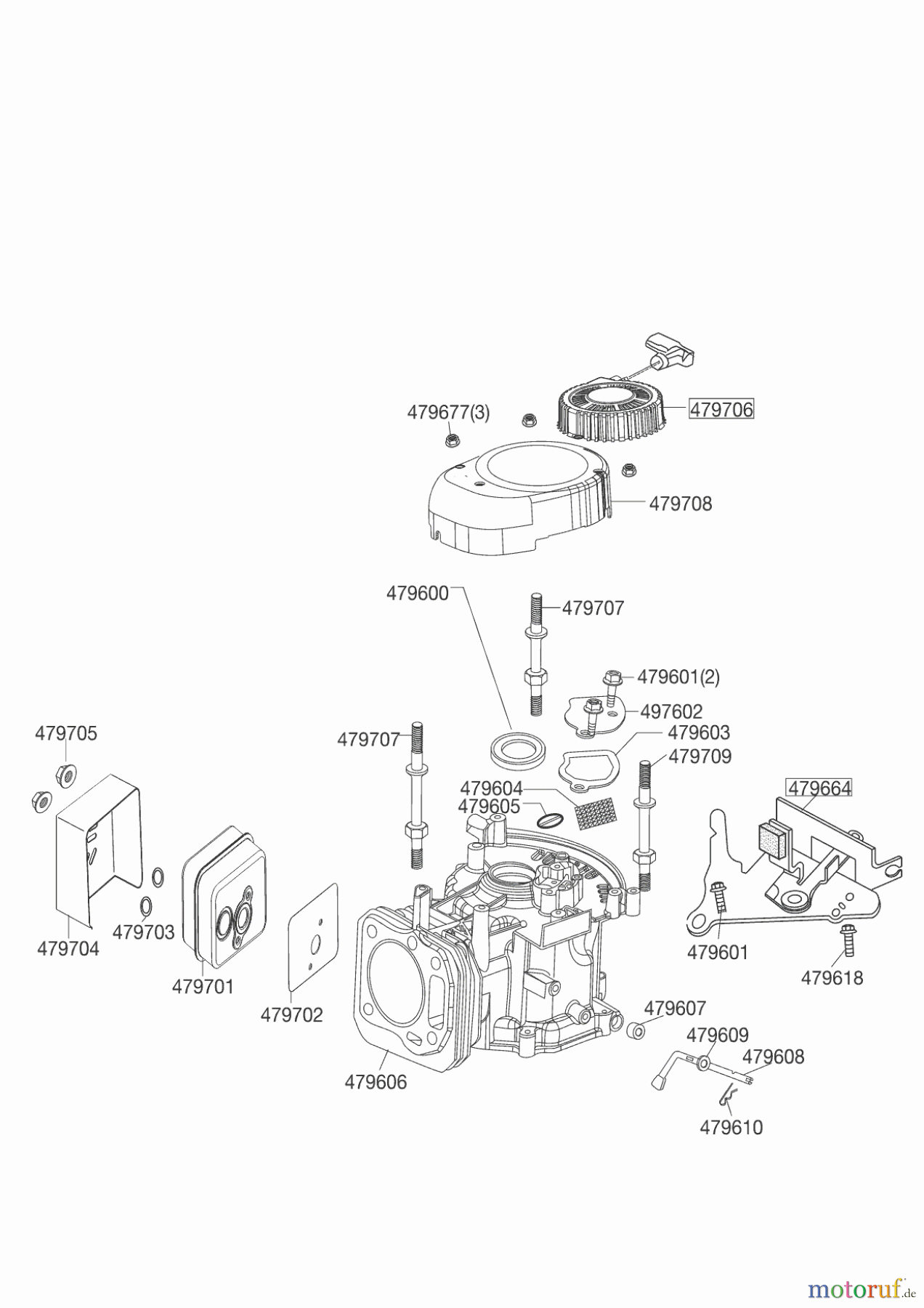 AL-KO Gartentechnik Benzinmotoren APL-Tech 135 - SANLI 1P64F-D-02 01/2013 - 09/2013 Seite 1