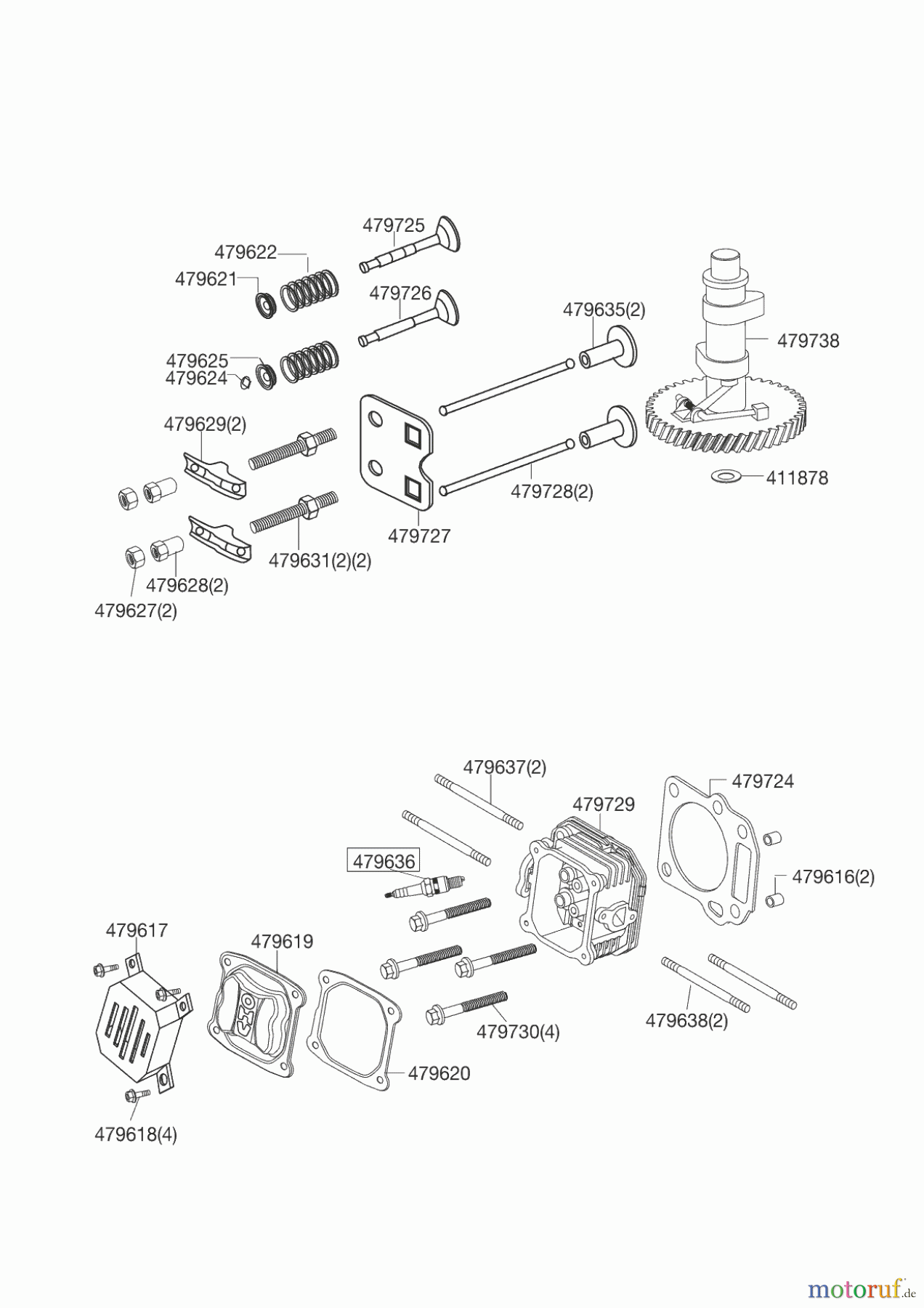 AL-KO Gartentechnik Benzinmotoren B-MOTOR APL-TECH 165 OHV - 1P68 01/2013 - 09/2013 Seite 2