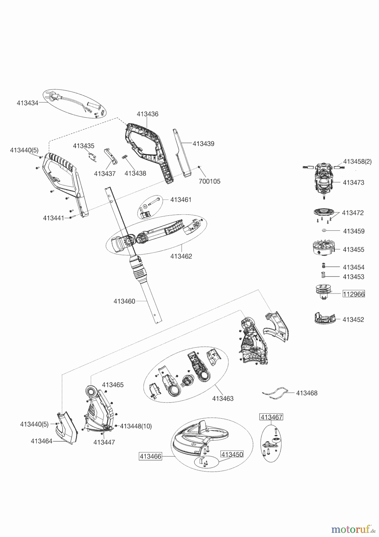 AL-KO Gartentechnik Rasentrimmer GTE 450 Comfort 02/2013 Seite 1