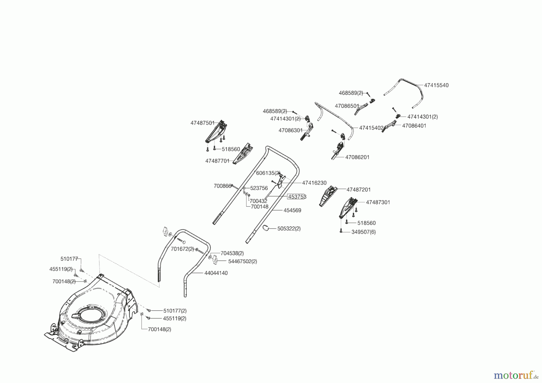 AL-KO Gartentechnik Benzinrasenmäher Highline 523 SP-A 02/2013 - 11/2013 Seite 2