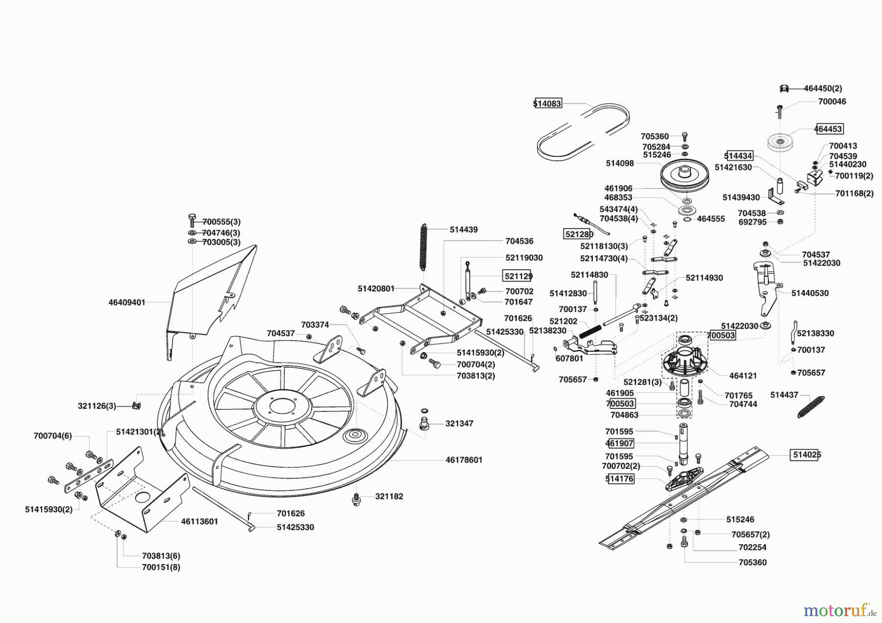 AL-KO Gartentechnik Rasentraktor T 853 AS Comfort 04/2013 Seite 5