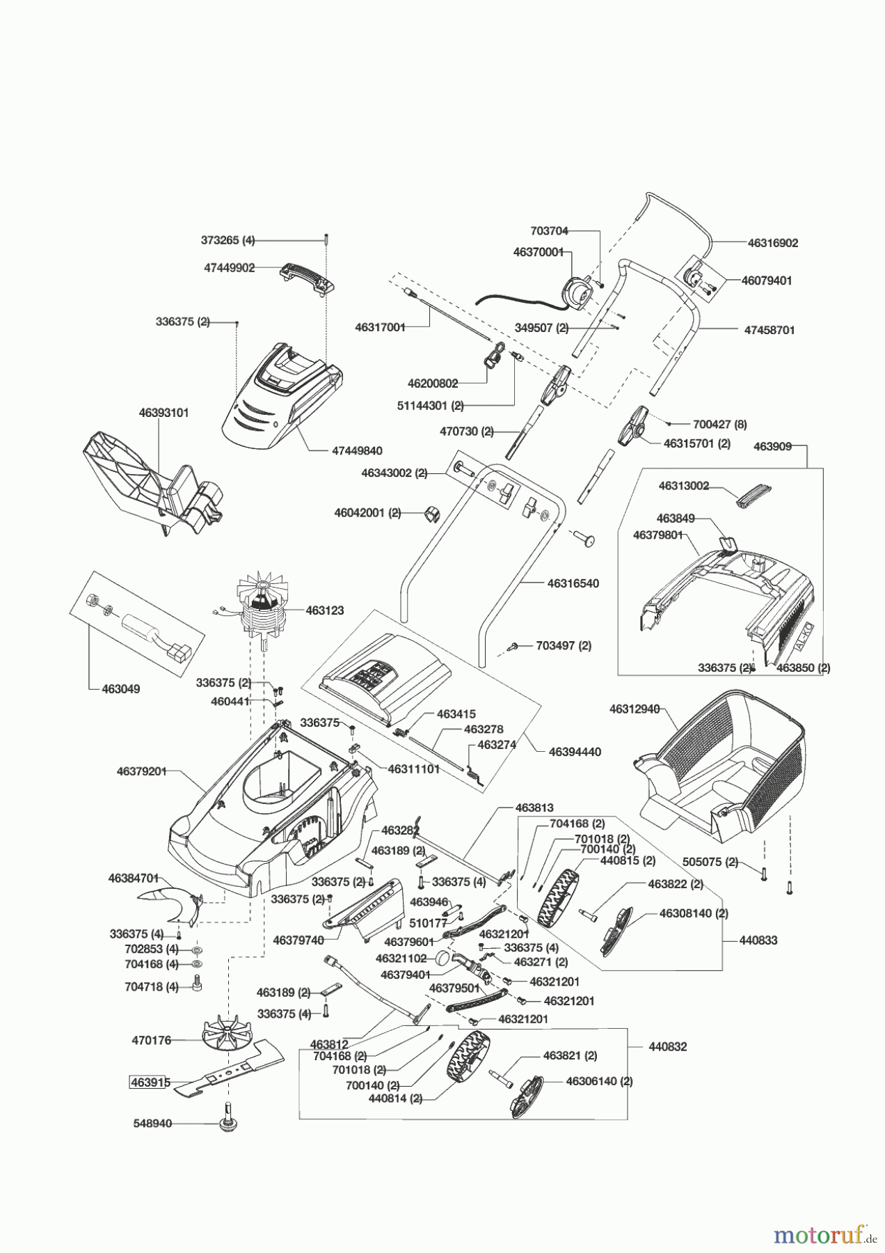  AL-KO Gartentechnik Elektrorasenmäher COMFORT 40 E  06/2013 - 12/2014 Seite 1
