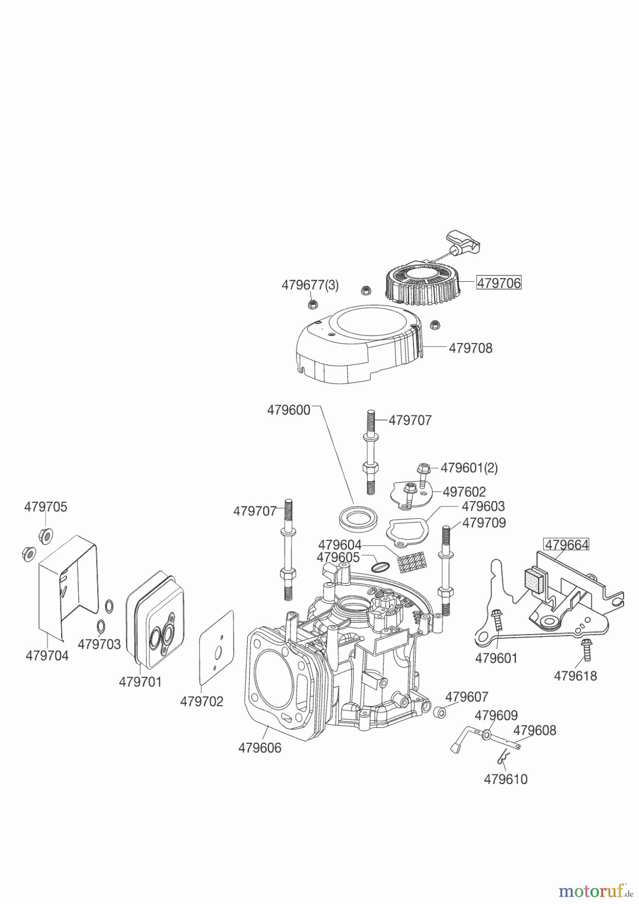 AL-KO Gartentechnik Benzinmotoren B-MOTOR SANLI 1P64F-D-02 ab 09/2013 Seite 1