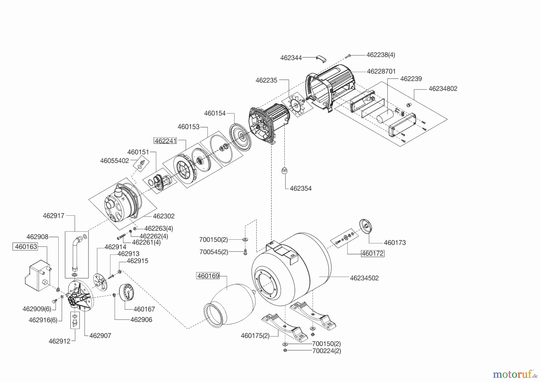  AL-KO Wassertechnik Hauswasserwerke HW 604 Inox  10/2013 Seite 1