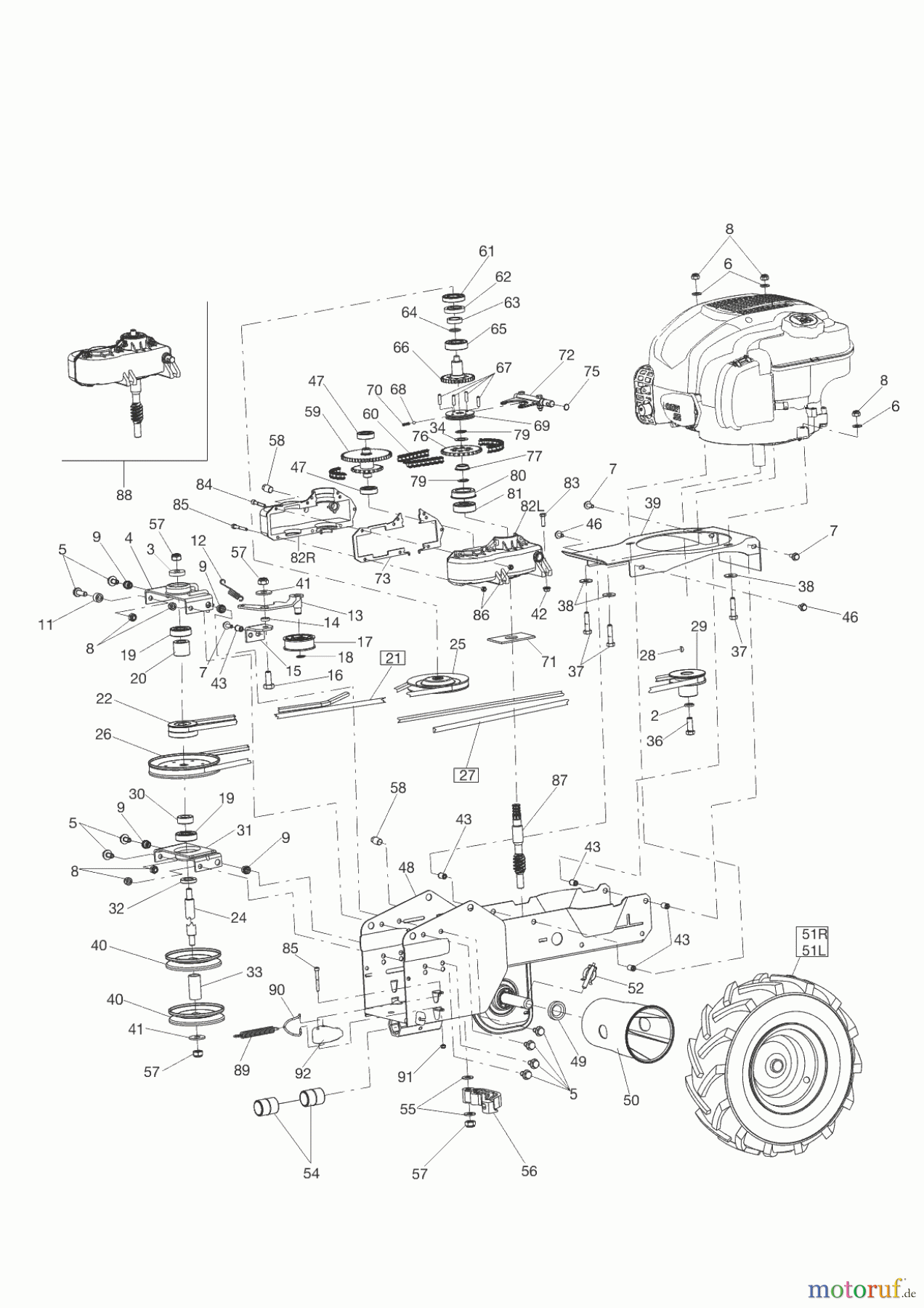 Concord Gartentechnik Combigerät BF 5002-R ab 12/2013 Seite 1