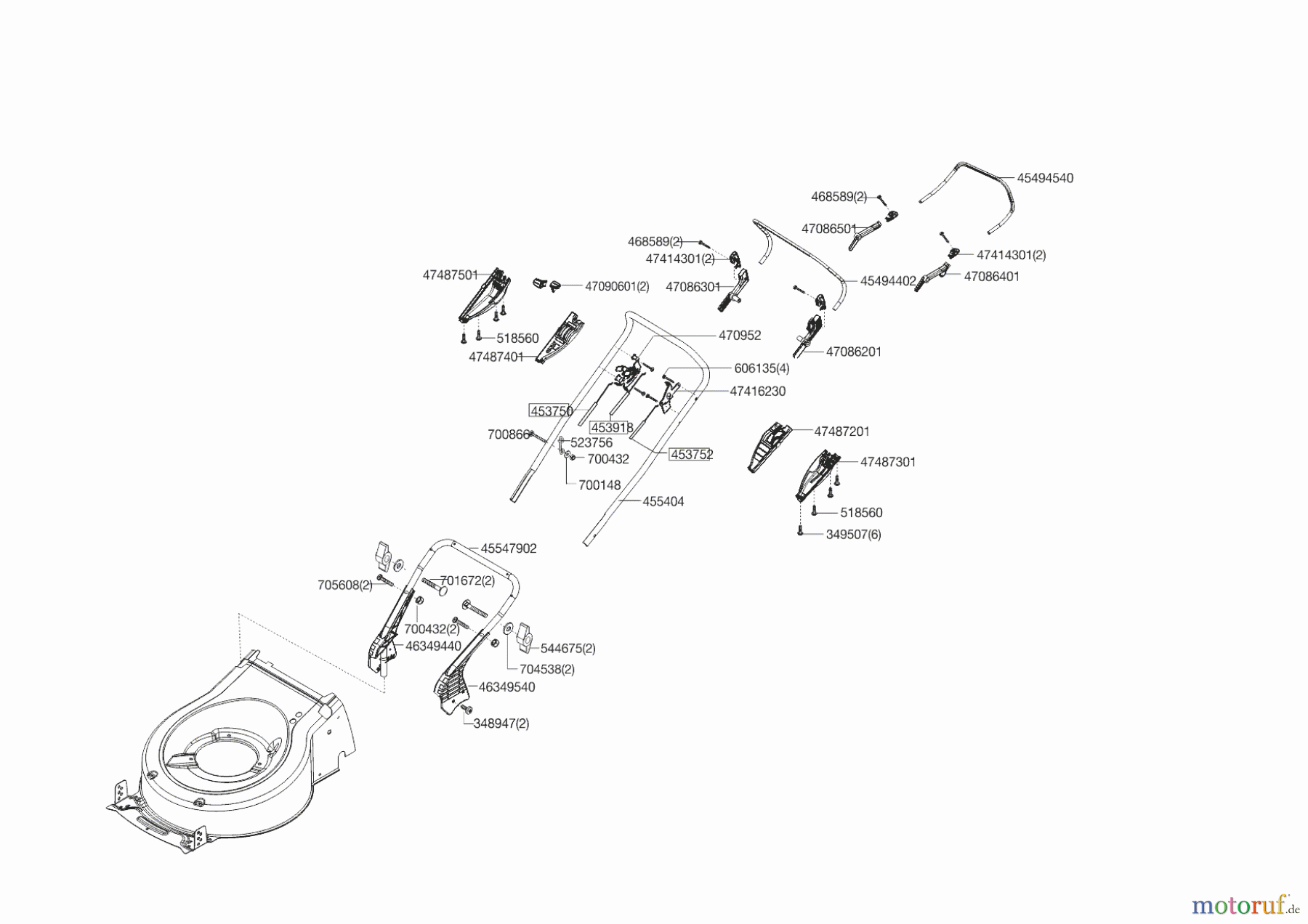 Powerline Gartentechnik Benzinrasenmäher 4704 VS Selection 12/2013 Seite 2