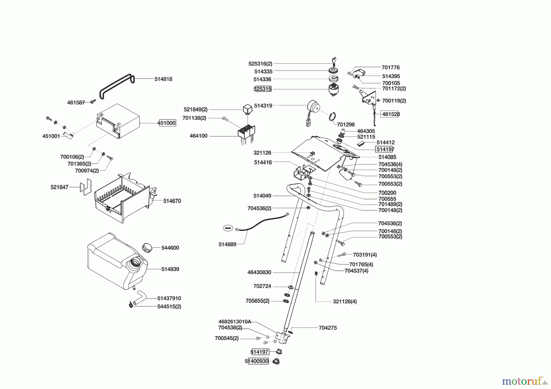 Powerline Gartentechnik Rasentraktor T 16-92 HD-H Edition 12/2013 Seite 6