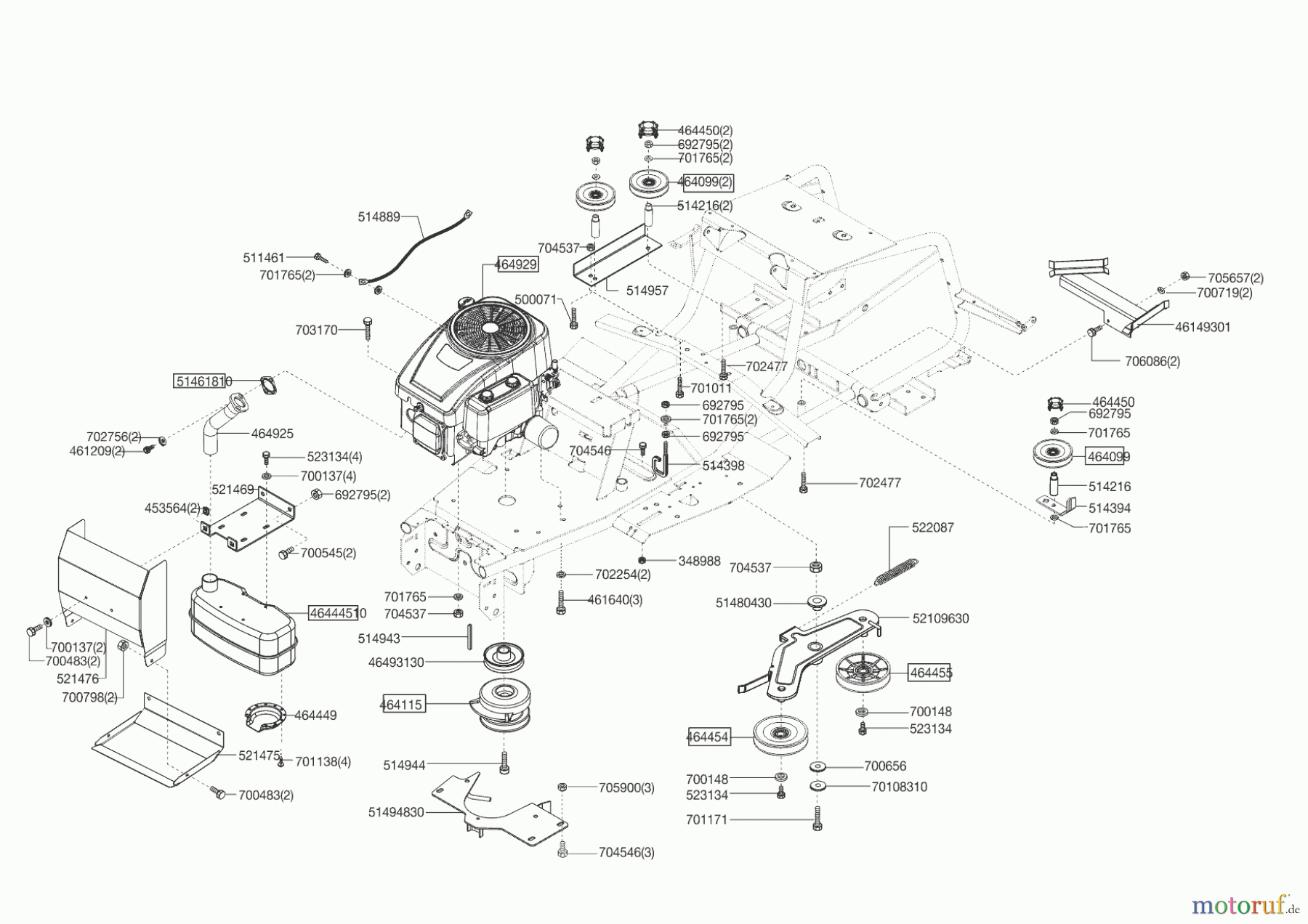 Powerline Gartentechnik Rasentraktor T 15-92 HD-A Edition 12/2013 Seite 4