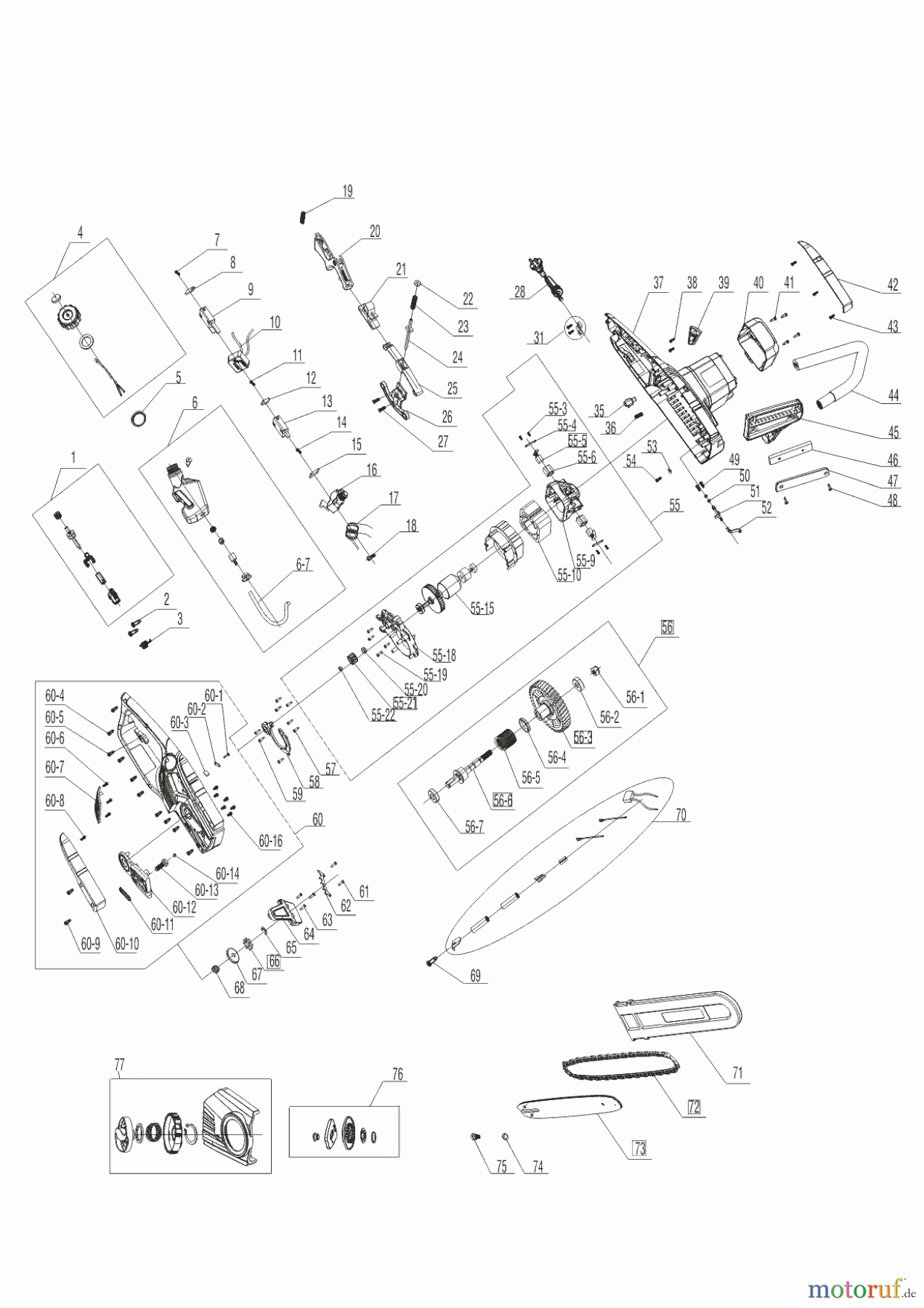 AL-KO Gartentechnik Kettensägen EKS 2400-40 S 01/2014 Seite 1