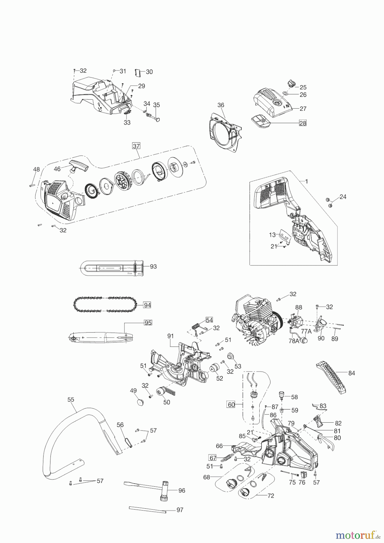 AL-KO Gartentechnik Kettensägen BKS 4040 01/2014 Seite 1