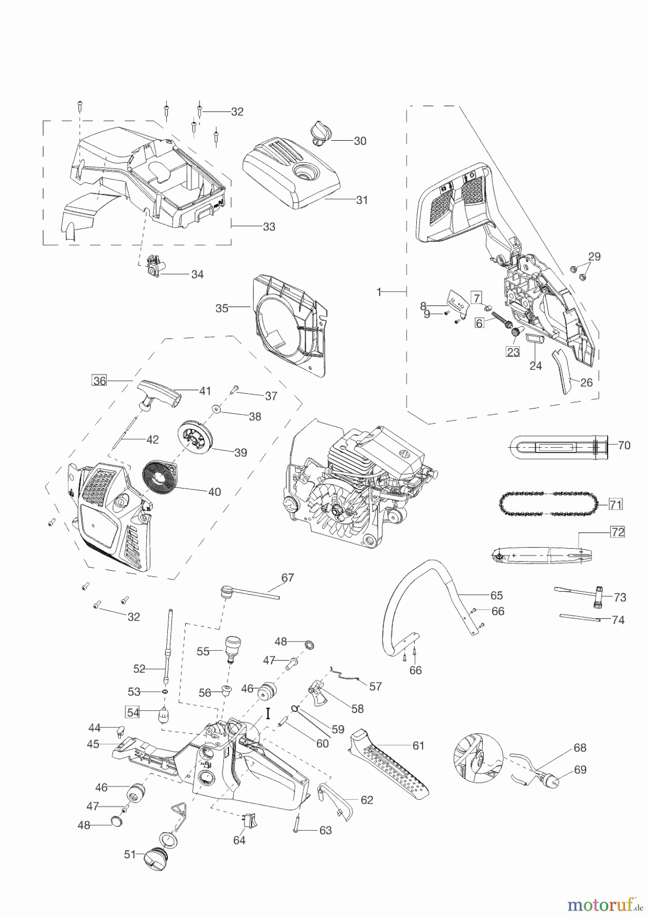 AL-KO Gartentechnik Kettensägen BKS 4540 01/2014 Seite 1