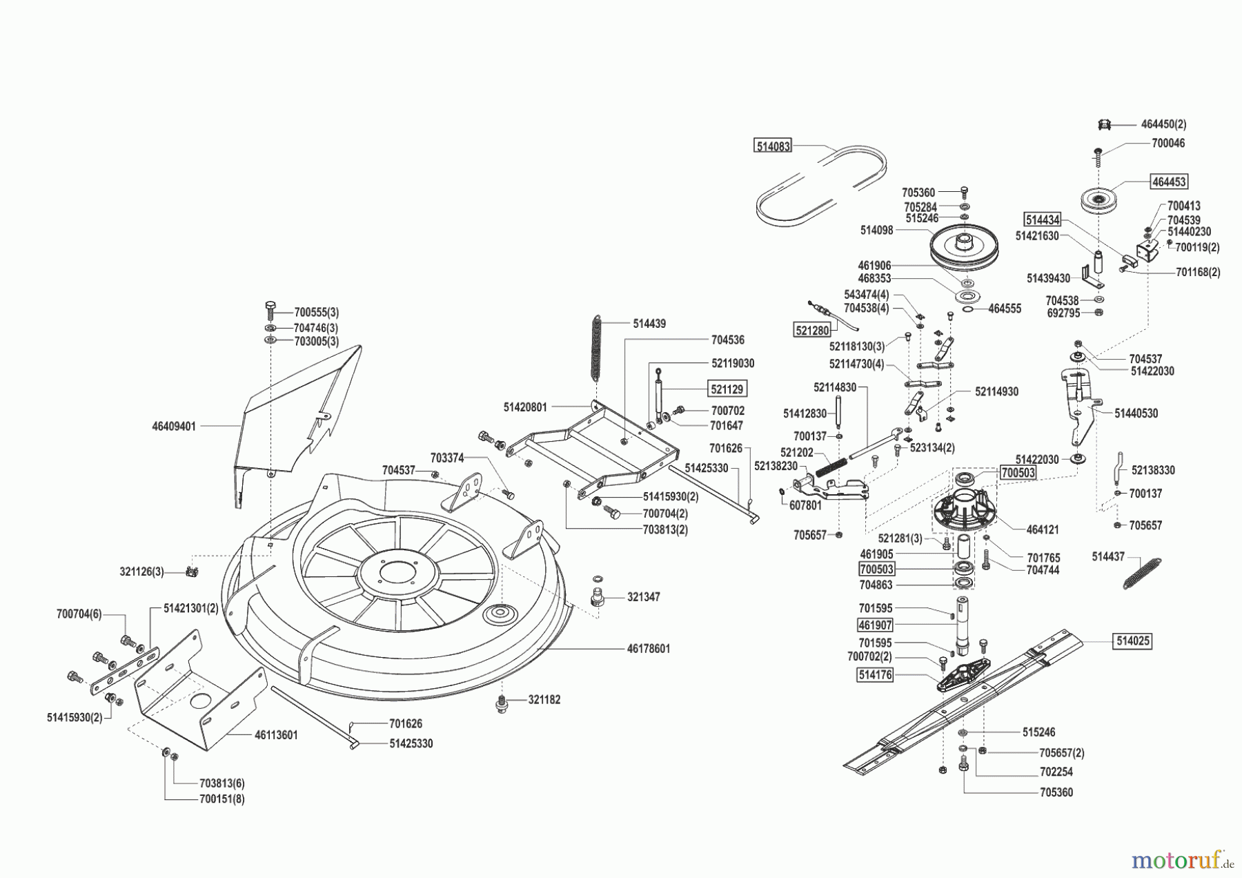 AL-KO Gartentechnik Rasentraktor T 854 HD-AS COMFORT 01/2014 Seite 5
