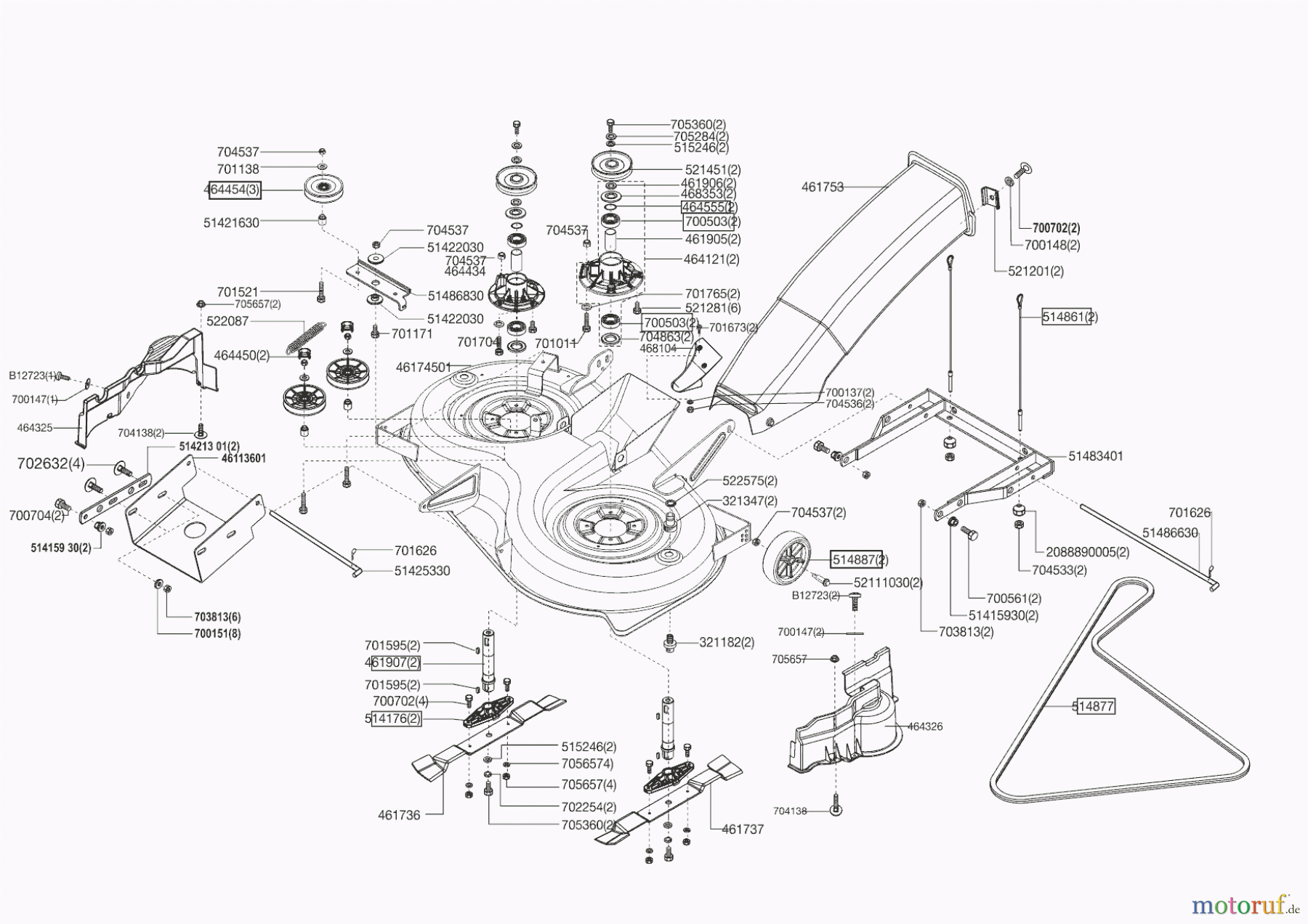 Powerline Gartentechnik Rasentraktor T15-92 HD-A EDITION 02/2014 Seite 5