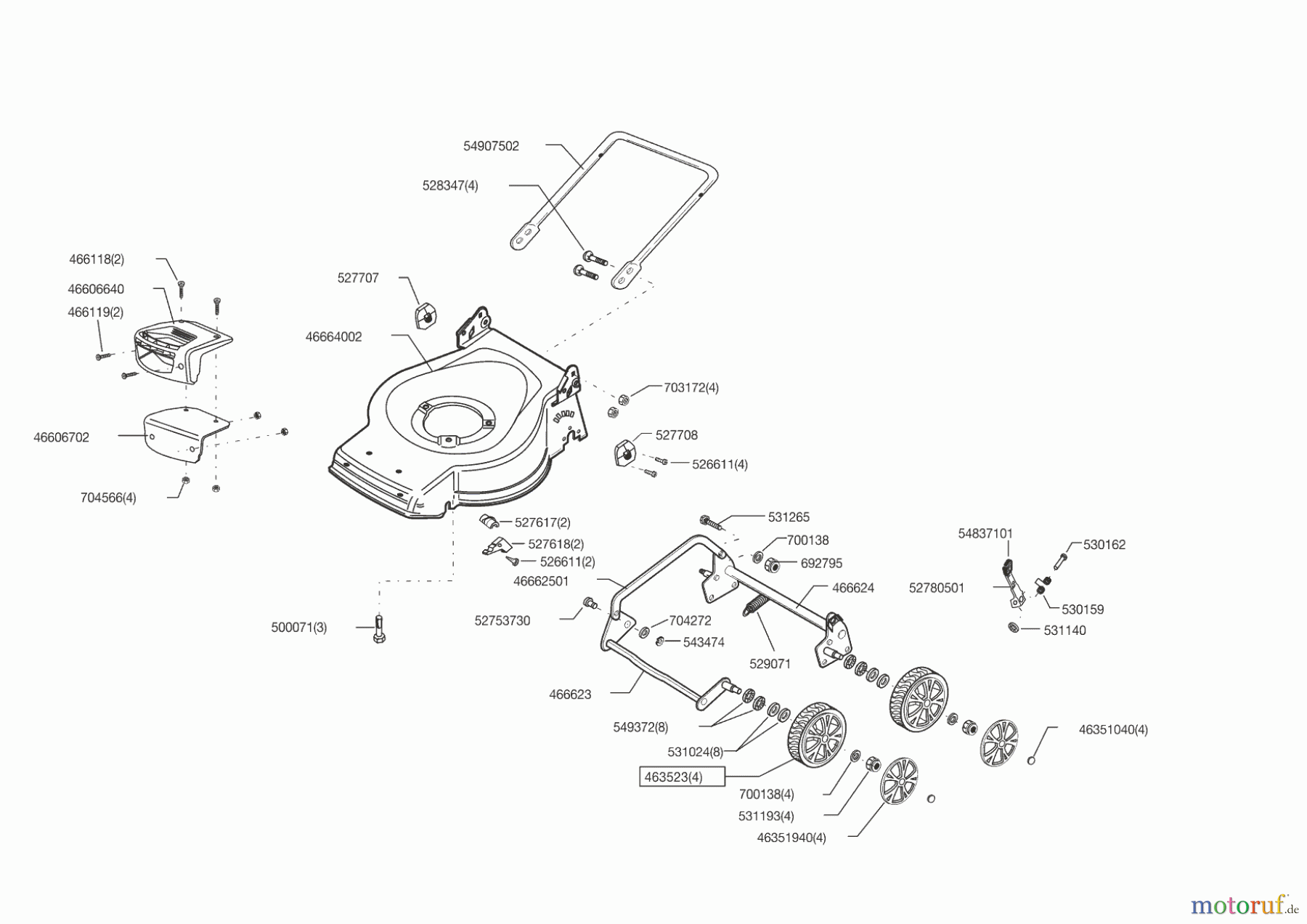 AL-KO Gartentechnik Benzinrasenmäher Selection HL 42 B 12/2014 Seite 2