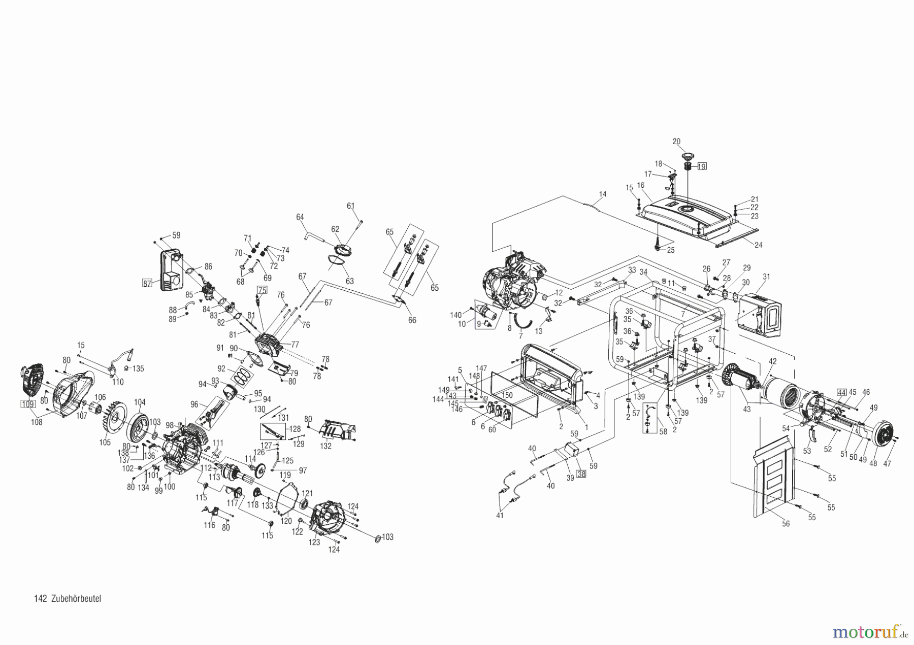 AL-KO Gartentechnik Stromerzeugungsgerät 6500 C 01/2015 - 03/2019 Seite 1