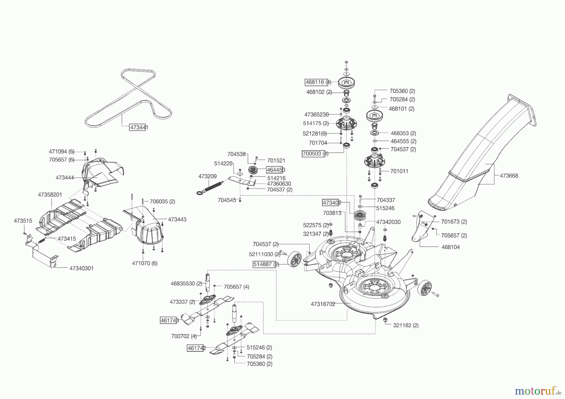  Solo by AL-KO Gartentechnik Rasentraktor T 16-95.5 HD V2  02/2015 - 03/2015 Seite 6