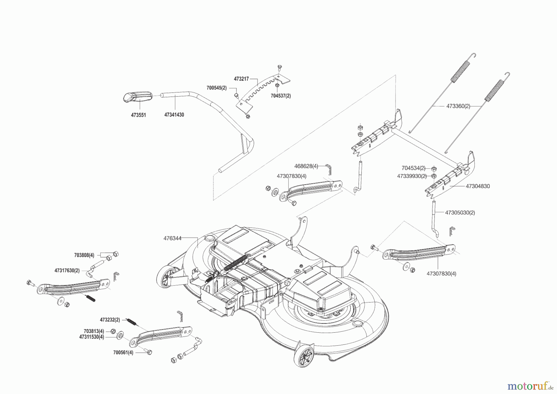 Solo by AL-KO Gartentechnik Rasentraktor T 23-125.5 HDE V2  02/2015 - 05/2015 Seite 5