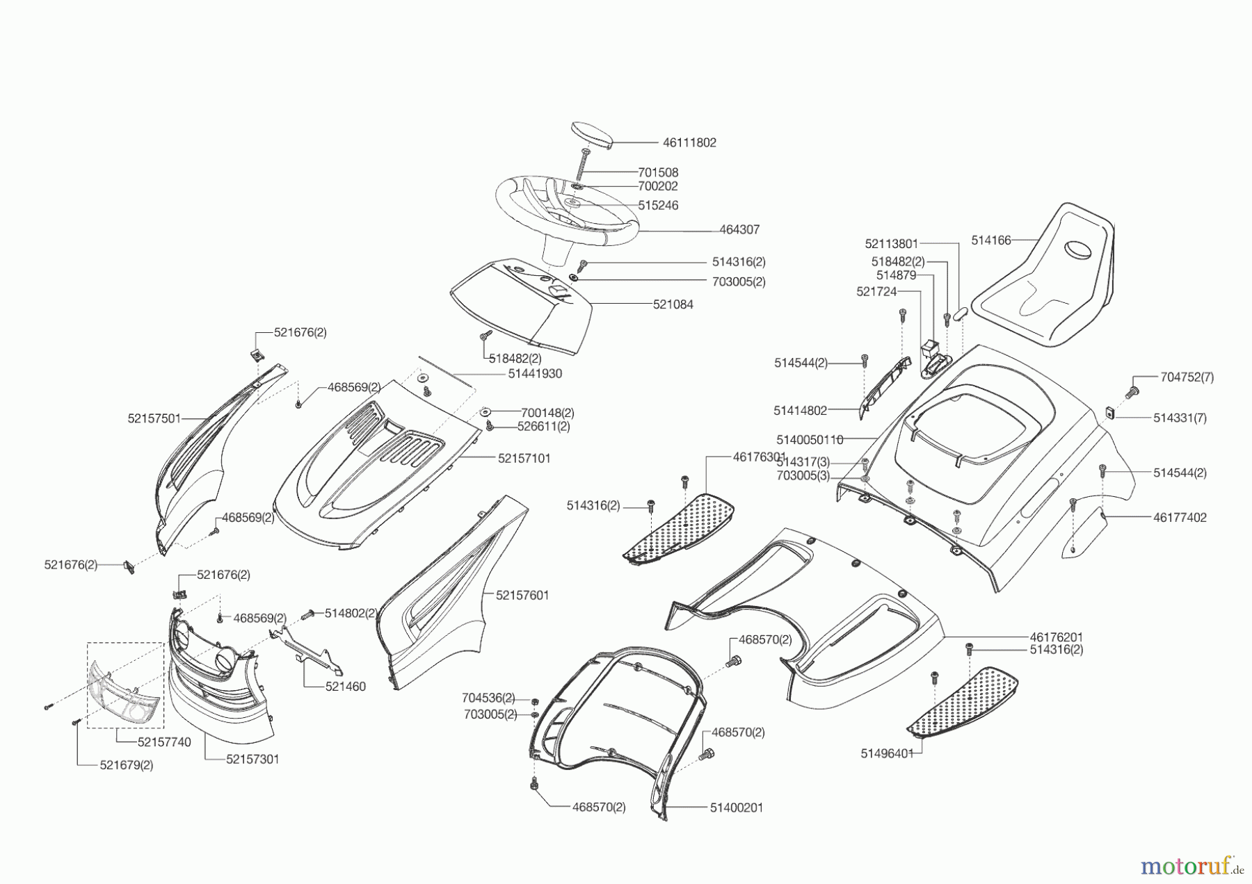 AL-KO Gartentechnik Rasentraktor Comfort T 954 HD-A ab 03/2015 Seite 1