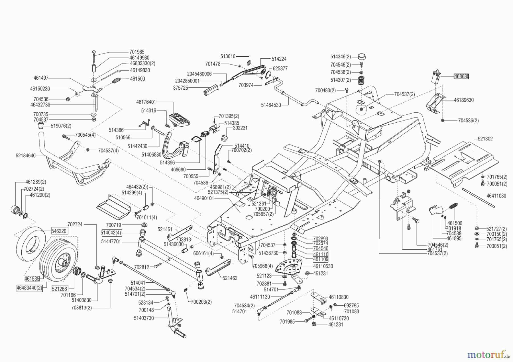 AL-KO Gartentechnik Rasentraktor T16-102 HD EDITION 03/2015 - 03/2016 Seite 2