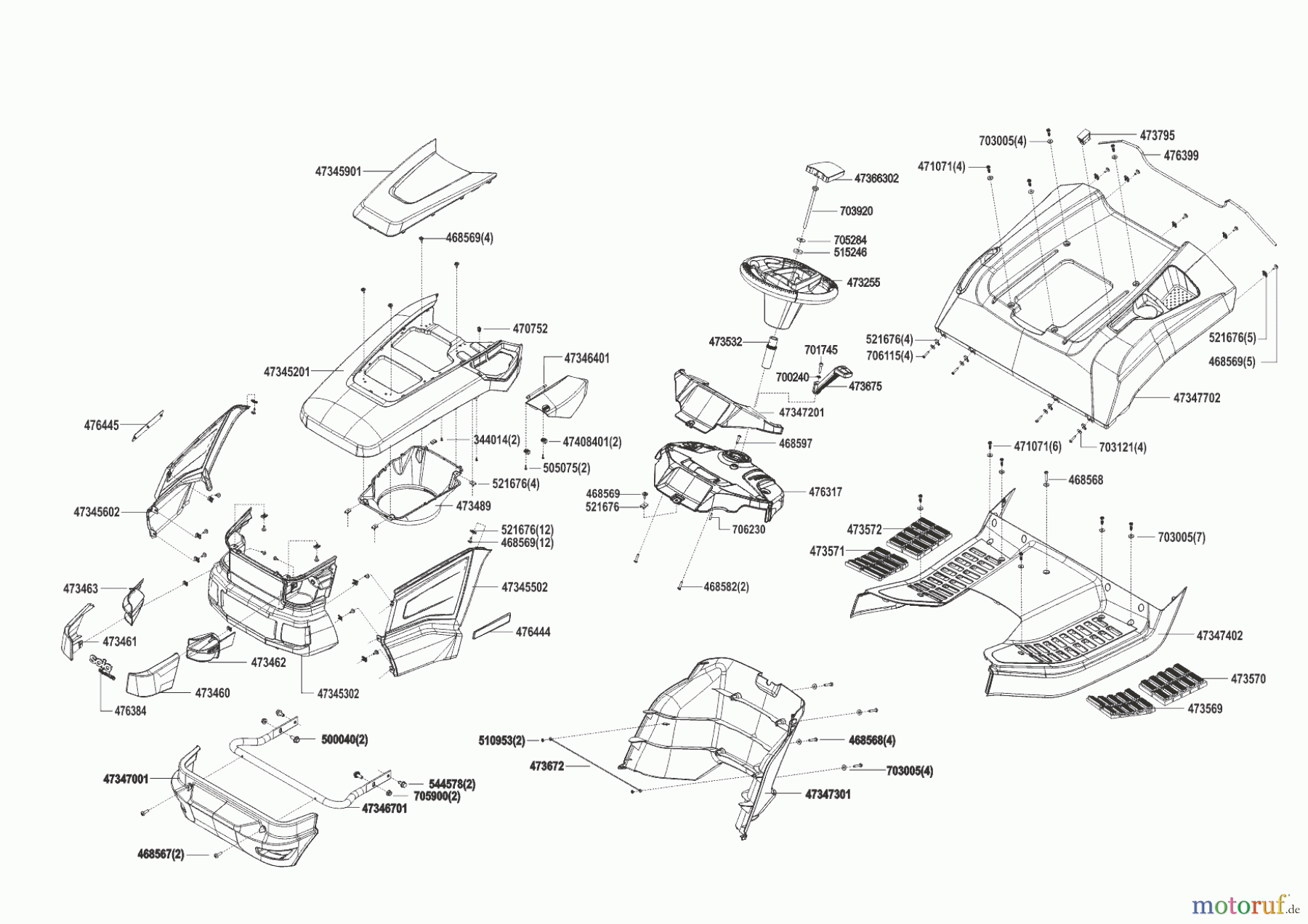 Solo by AL-KO Gartentechnik Rasentraktor T 16-95.5 HD V2 03/2015 - 05/2015 Seite 1