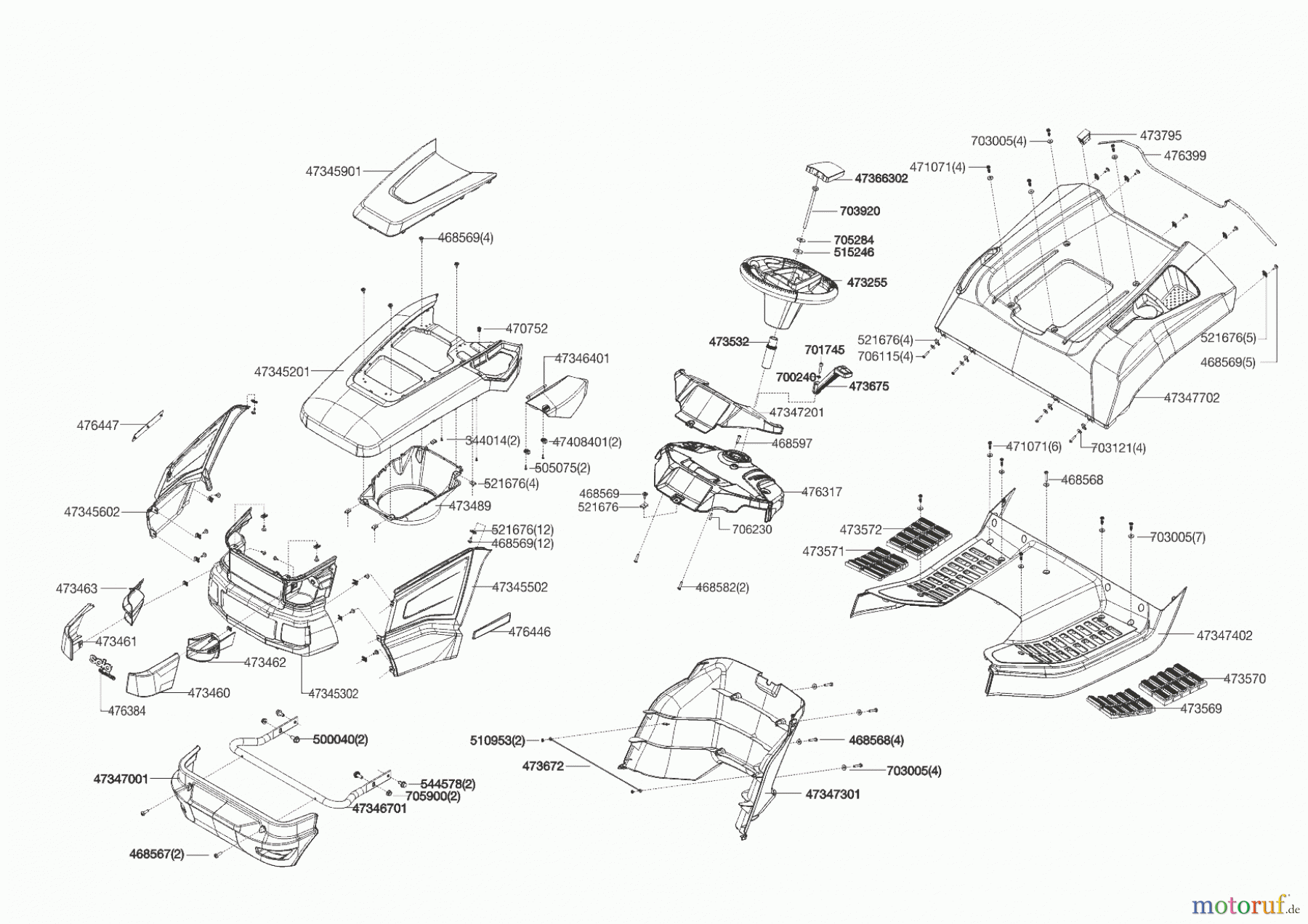 Solo by AL-KO Gartentechnik Rasentraktor T 16-105.5 HD V2 03/2015 - 10/2015 Seite 1