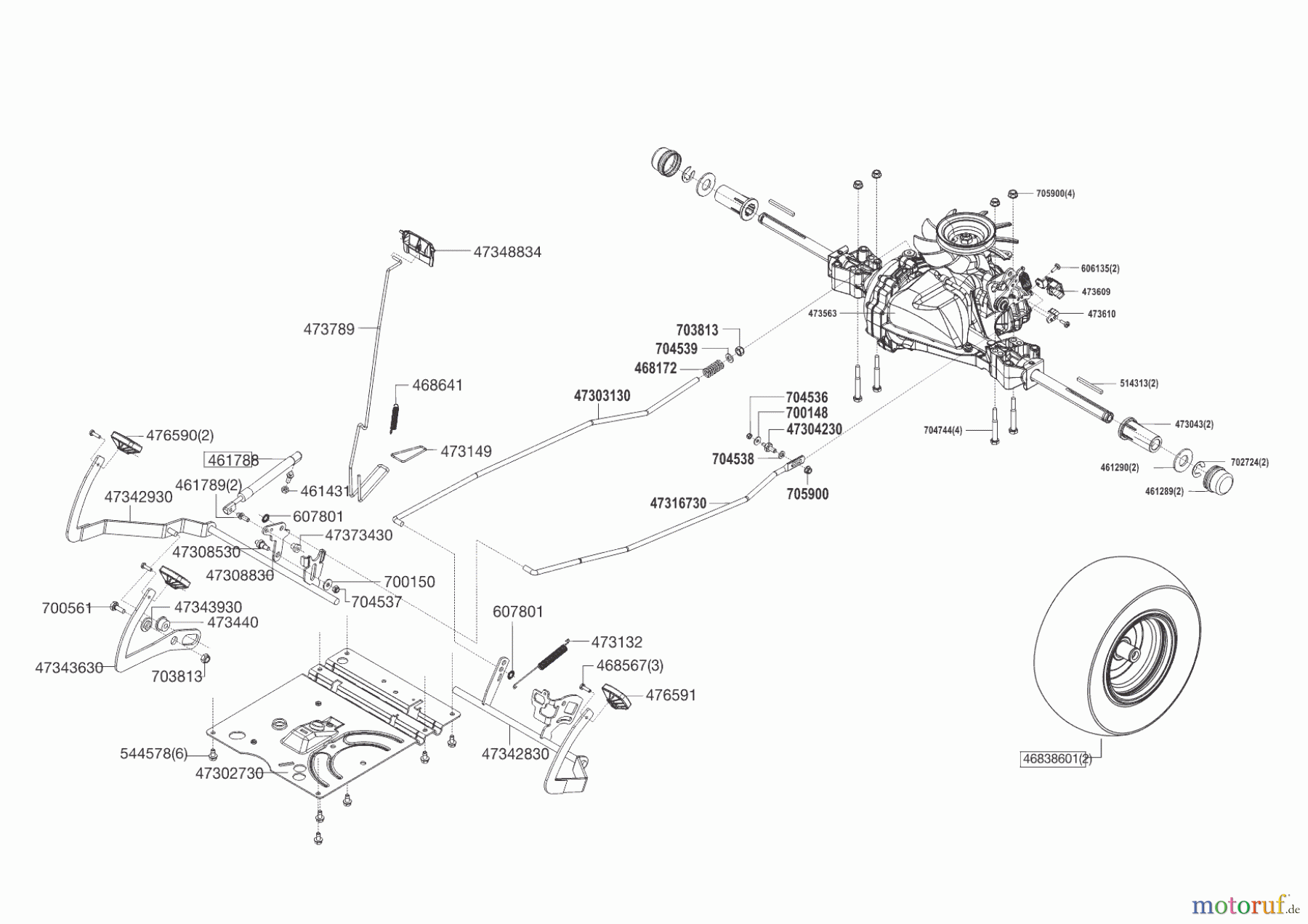  Solo by AL-KO Gartentechnik Rasentraktor T 16-105.5 HD V2  03/2015 - 10/2015 Seite 4