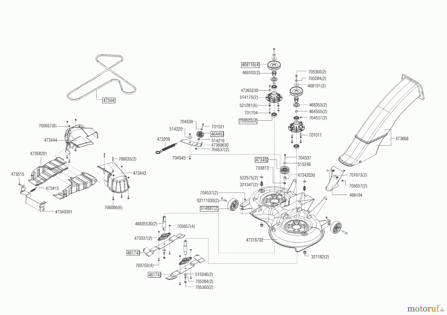 Solo by AL-KO Gartentechnik Rasentraktor T 16-95.5 HD V2 05/2015 - 10/2015 Seite 6