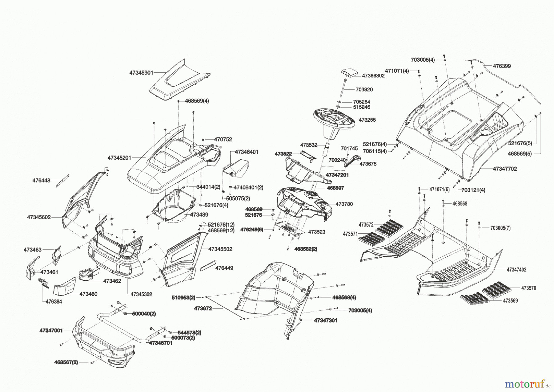  Solo by AL-KO Gartentechnik Rasentraktor T 20-105.5 HDE V2  05/2015 - 10/2015 Seite 1
