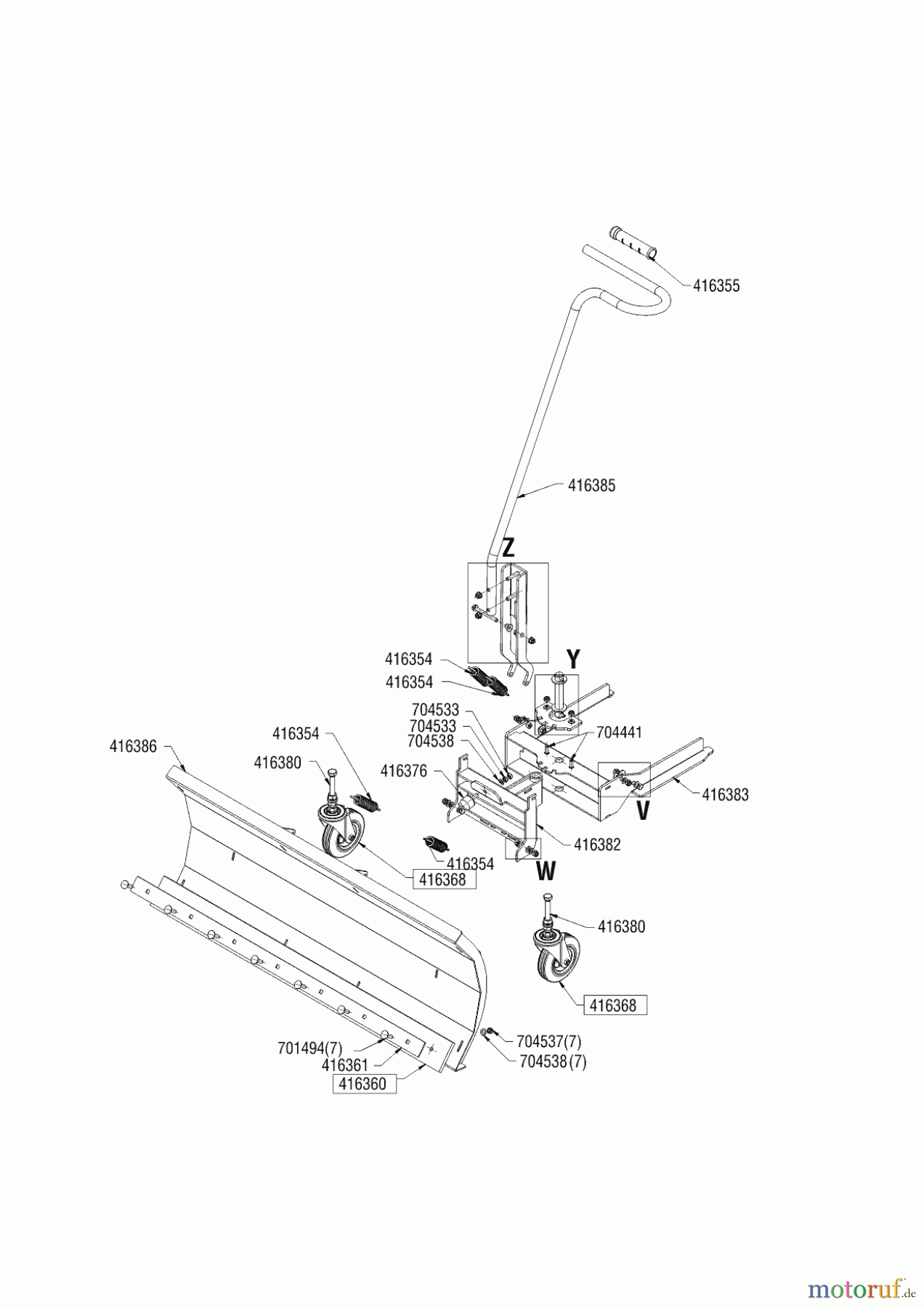 Solo by AL-KO Gartentechnik Geräteträger SCHNEERÄUMSCHILD FSP 100.5 05/2015 Seite 1