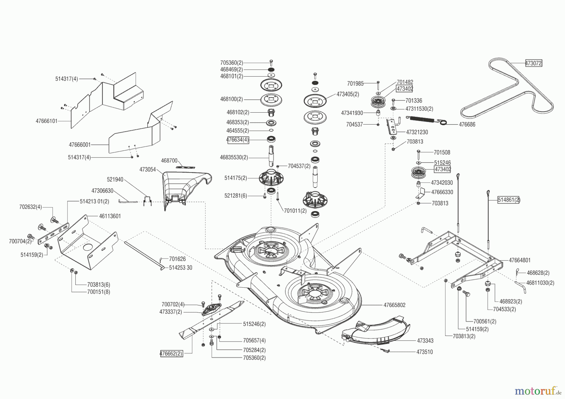  Solo by AL-KO Gartentechnik Rasentraktor T18-110.6 HDS   09/2015 - 12/2015 Seite 5