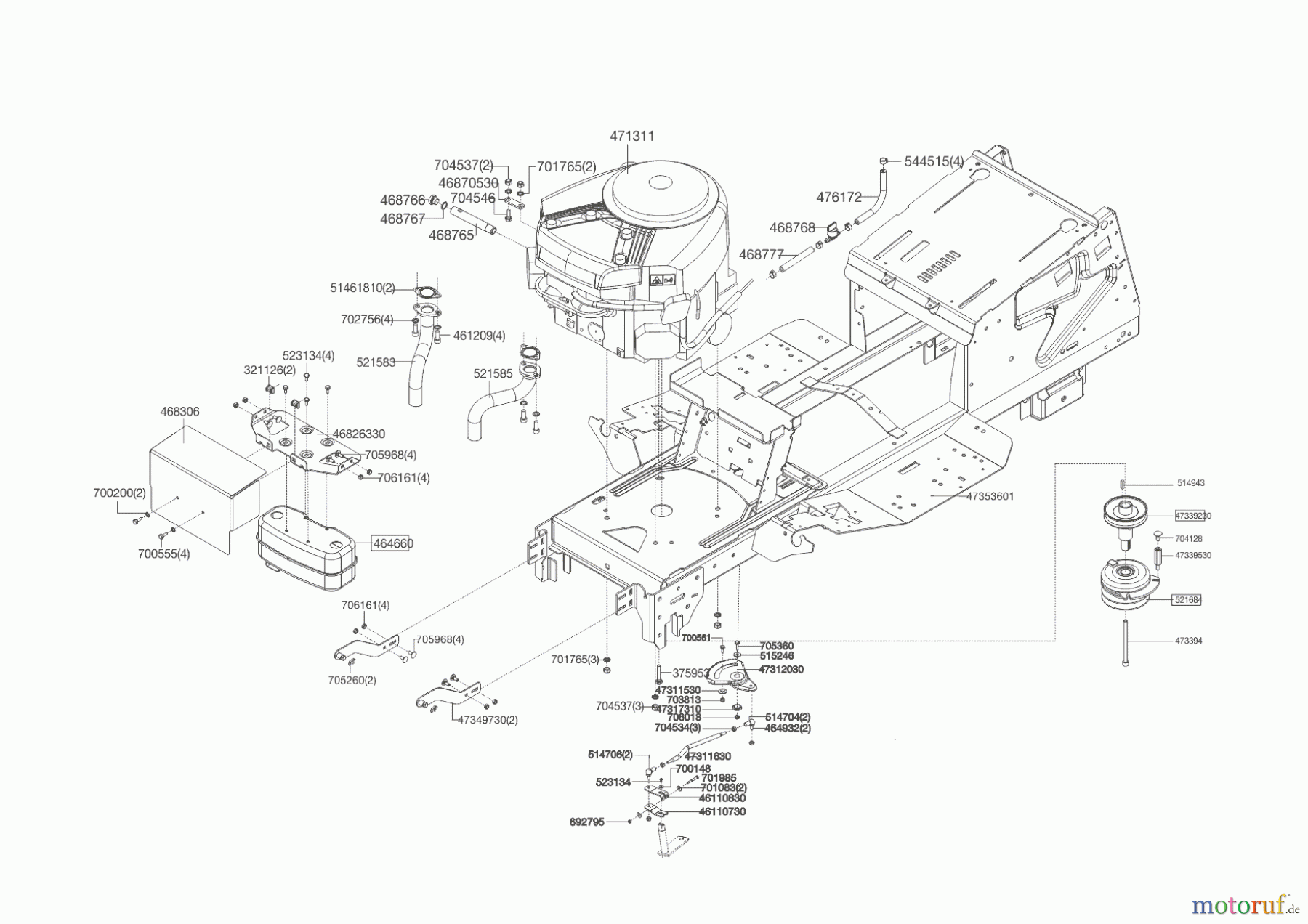  Solo by AL-KO Gartentechnik Rasentraktor T 16-105.5 HD V2  10/2015 - 03/2016 Seite 2