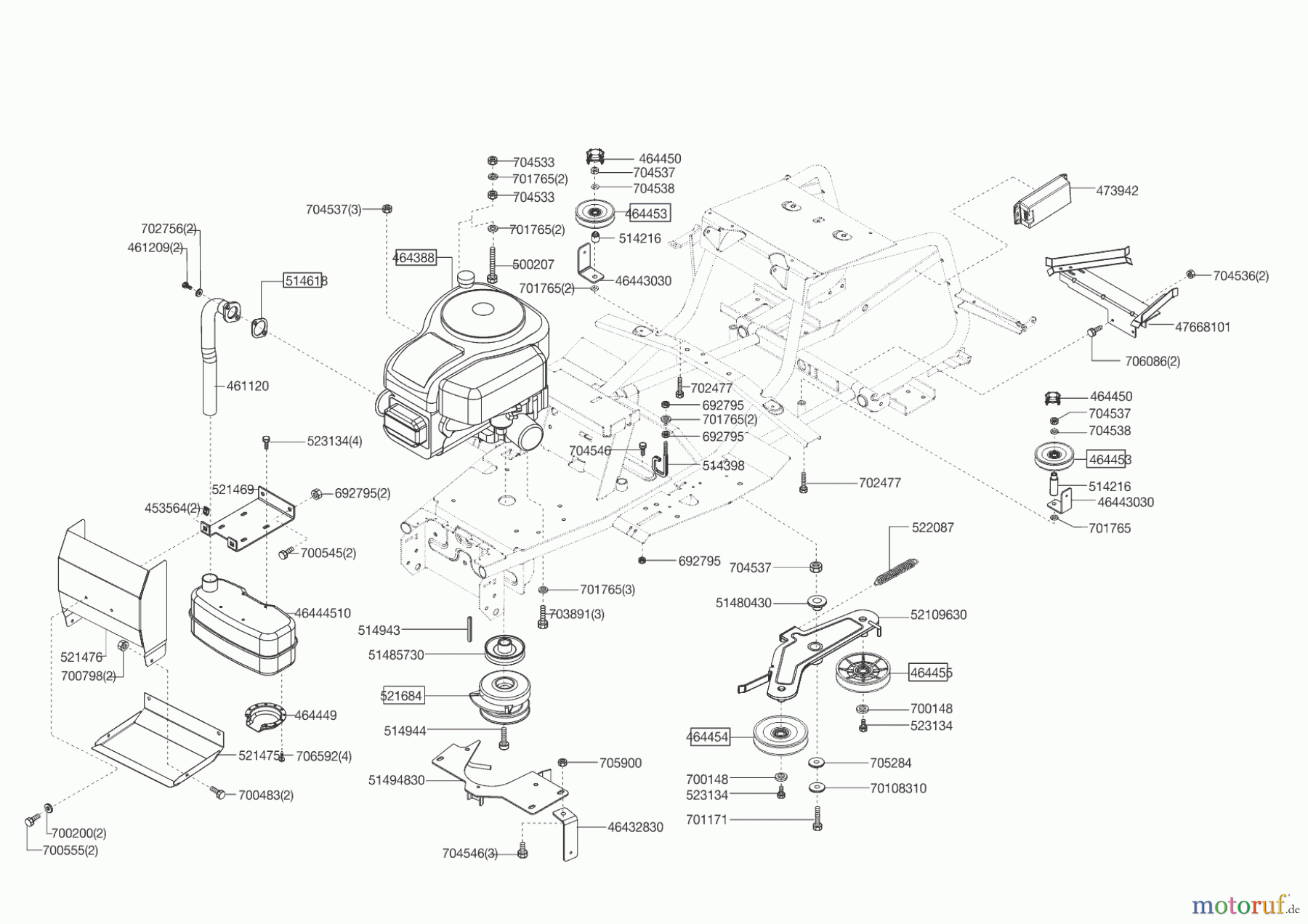  AL-KO Gartentechnik Rasentraktor T13-92 HD PRO HVC  12/2015 - 03/2016 Seite 4
