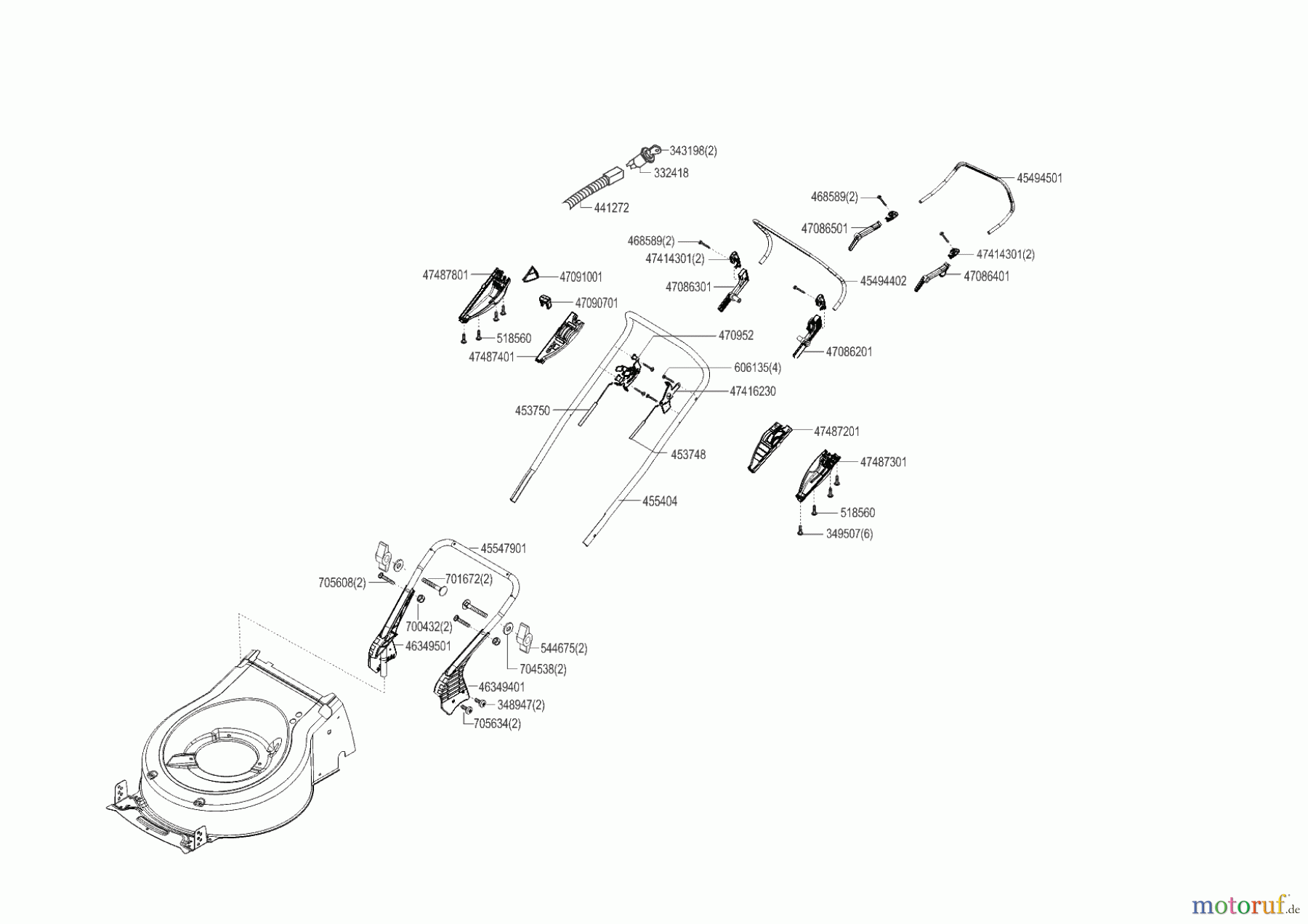  Solo by AL-KO Gartentechnik Benzinrasenmäher 4755 VSI   12/2015 - 07/2016 Seite 2