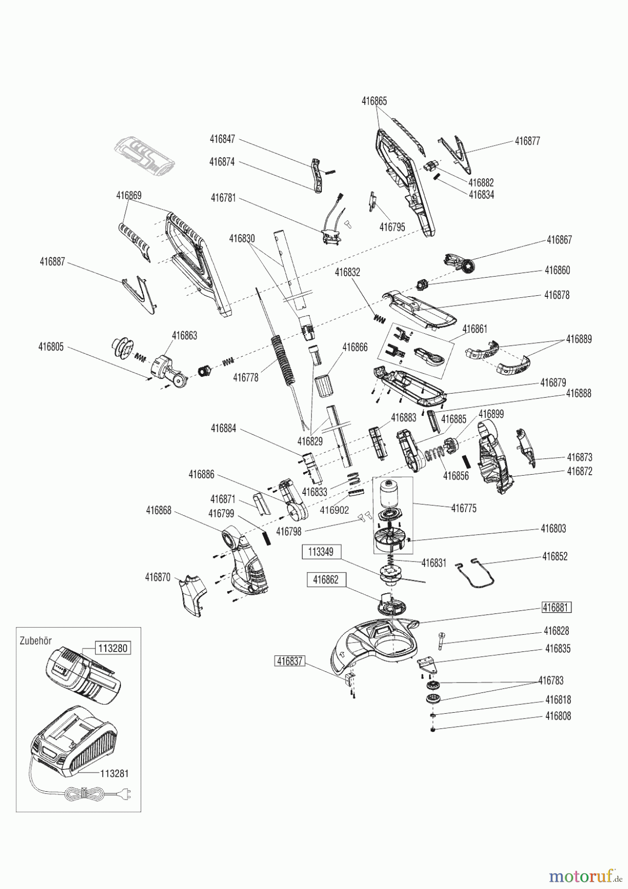 AL-KO Gartentechnik Rasentrimmer GT 36 LI ENERGY FLEX 01/2016 Seite 1
