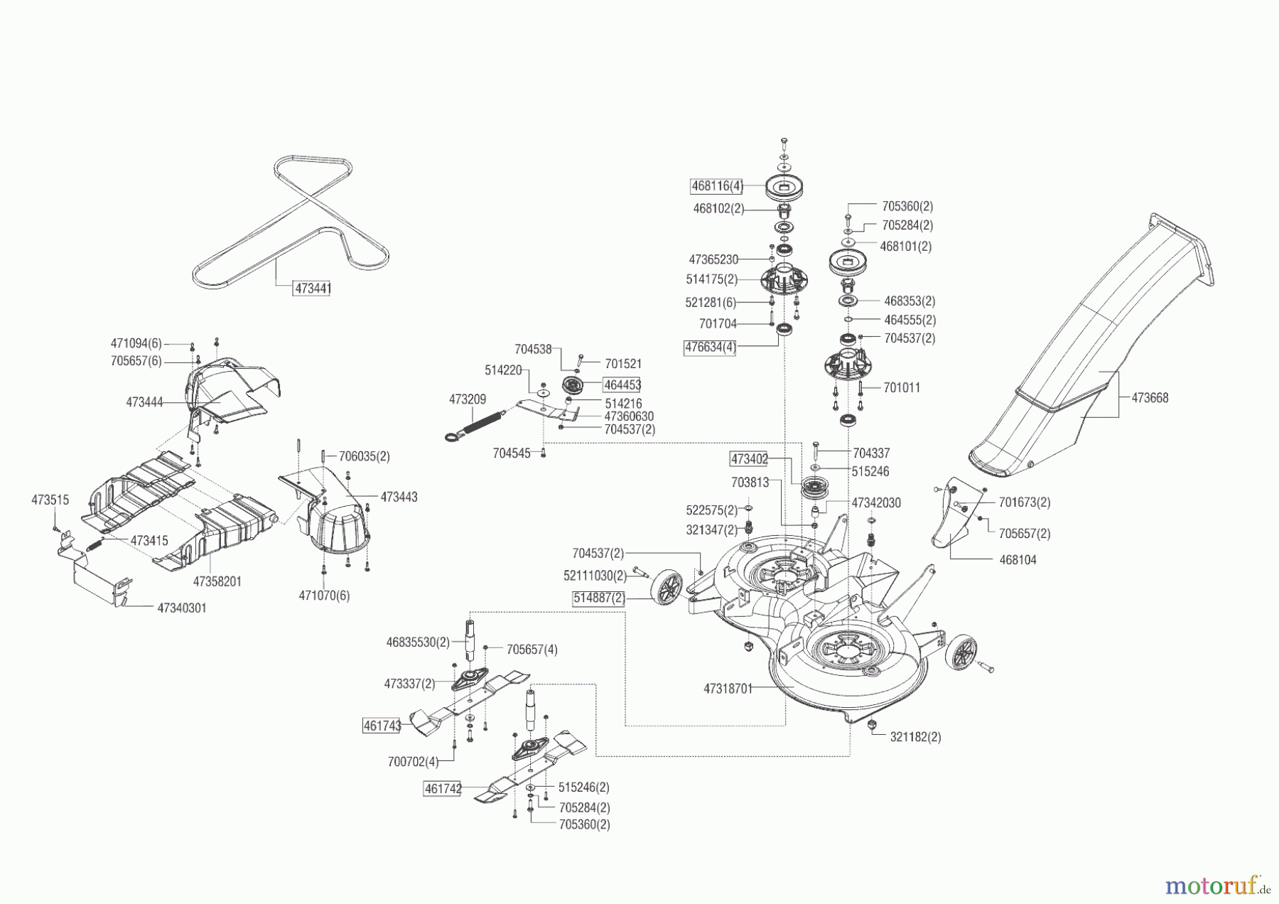  Powerline Gartentechnik Rasentraktor T 18-95.4 HD  03/2016 - 09/2016 Seite 6