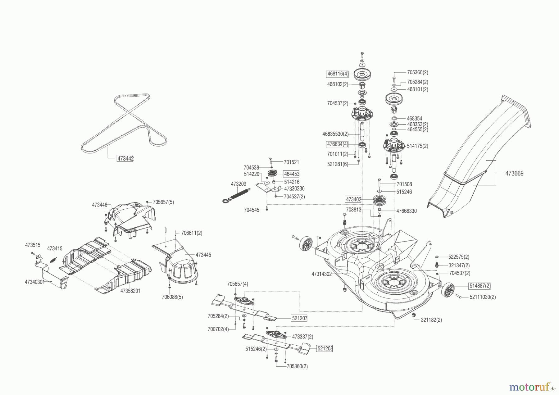 Solo by AL-KO Gartentechnik Rasentraktor T 16-105.5 HD V2 ab 03/2016 Seite 6