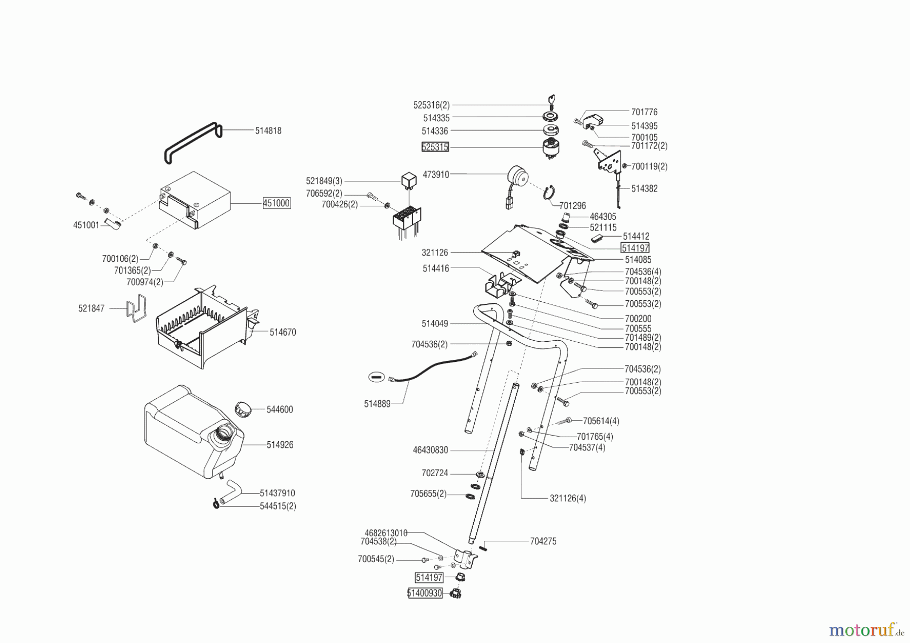  Solo by AL-KO Gartentechnik Rasentraktor T 13-92.5 HD  03/2016 - 09/2016 Seite 8